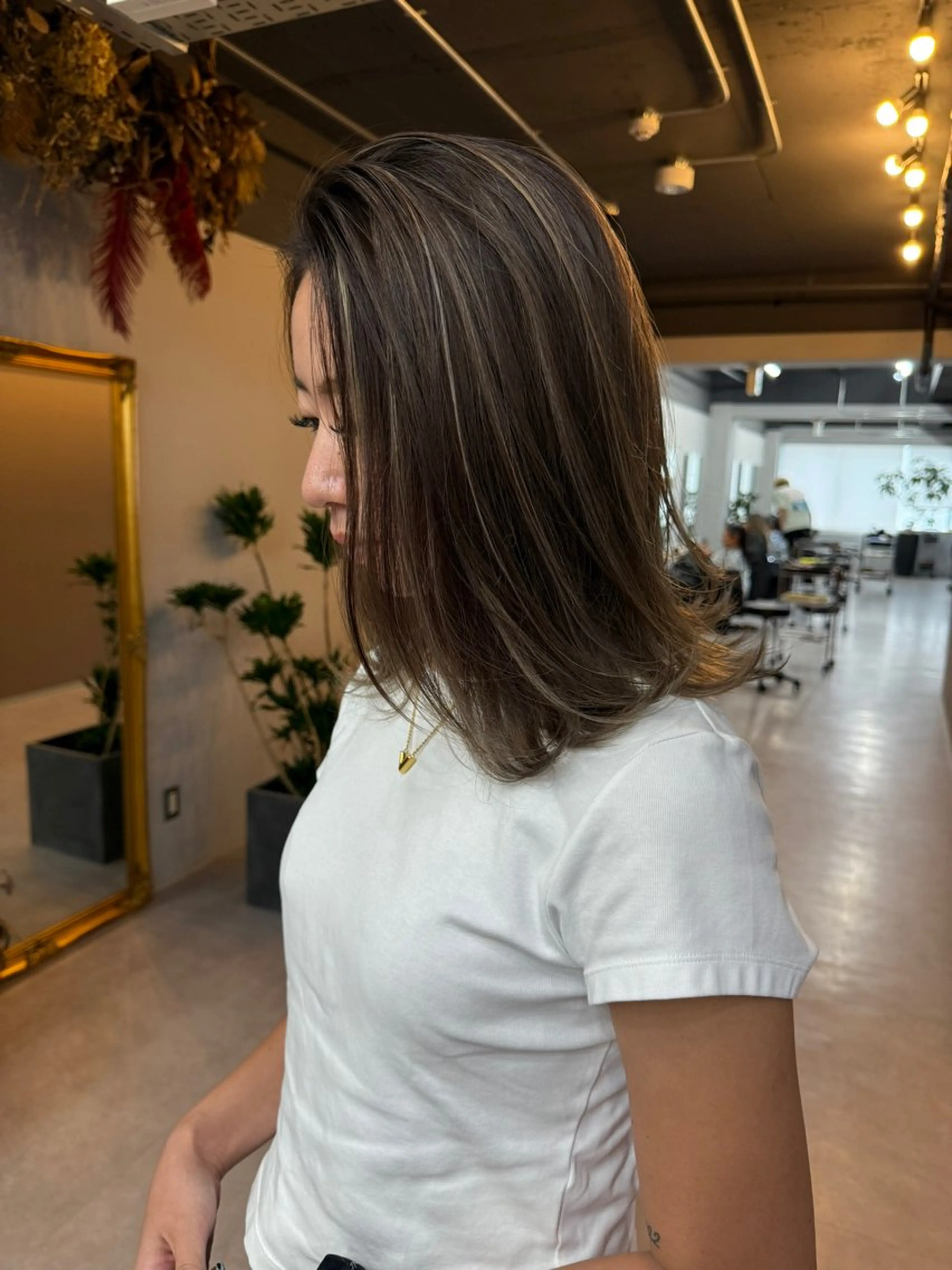 ミディアム ヘアカラー トリートメント Reb_keiji 👑小倉圭司のヘアスタイル