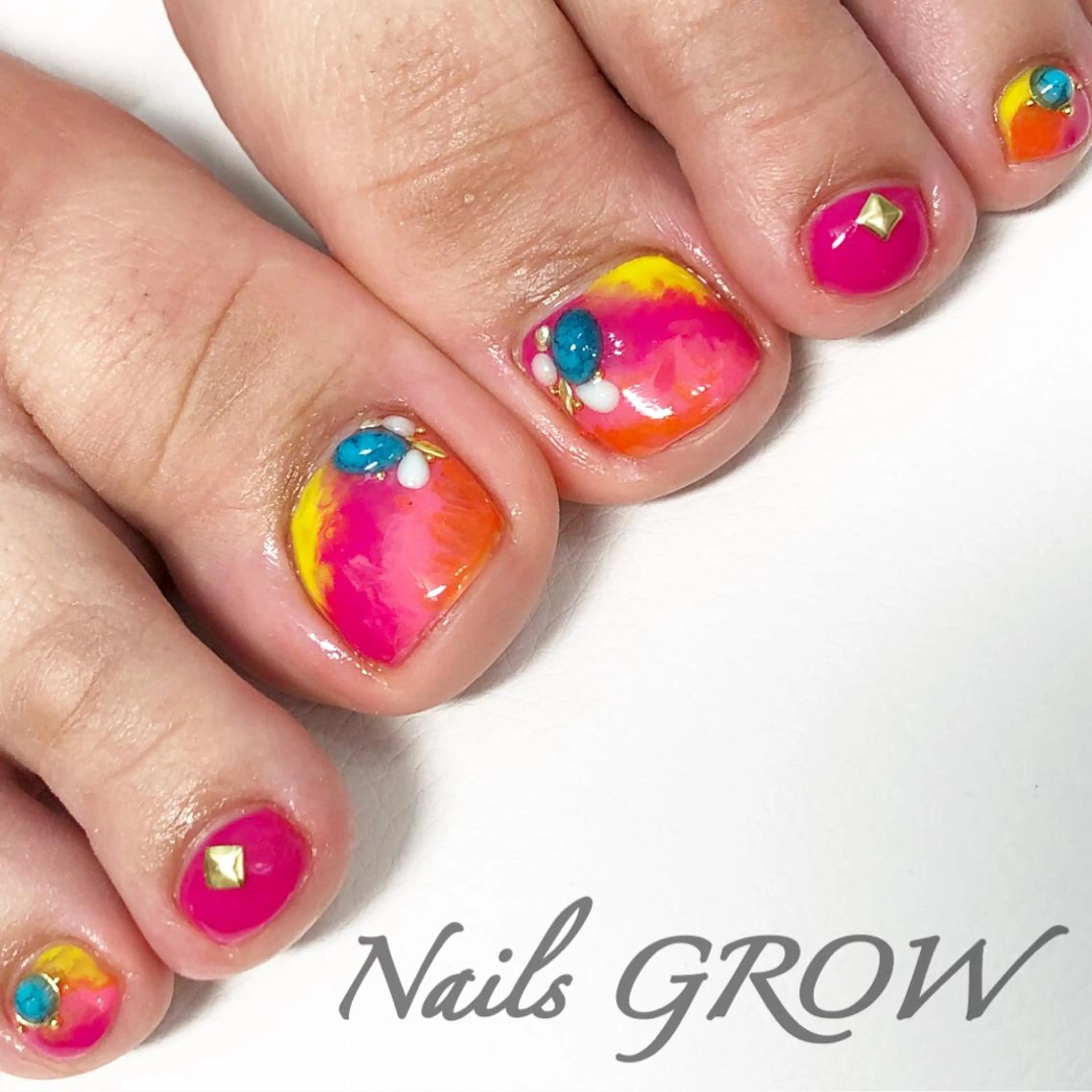 ネイル フットネイル Nails GROWのネイルデザイン