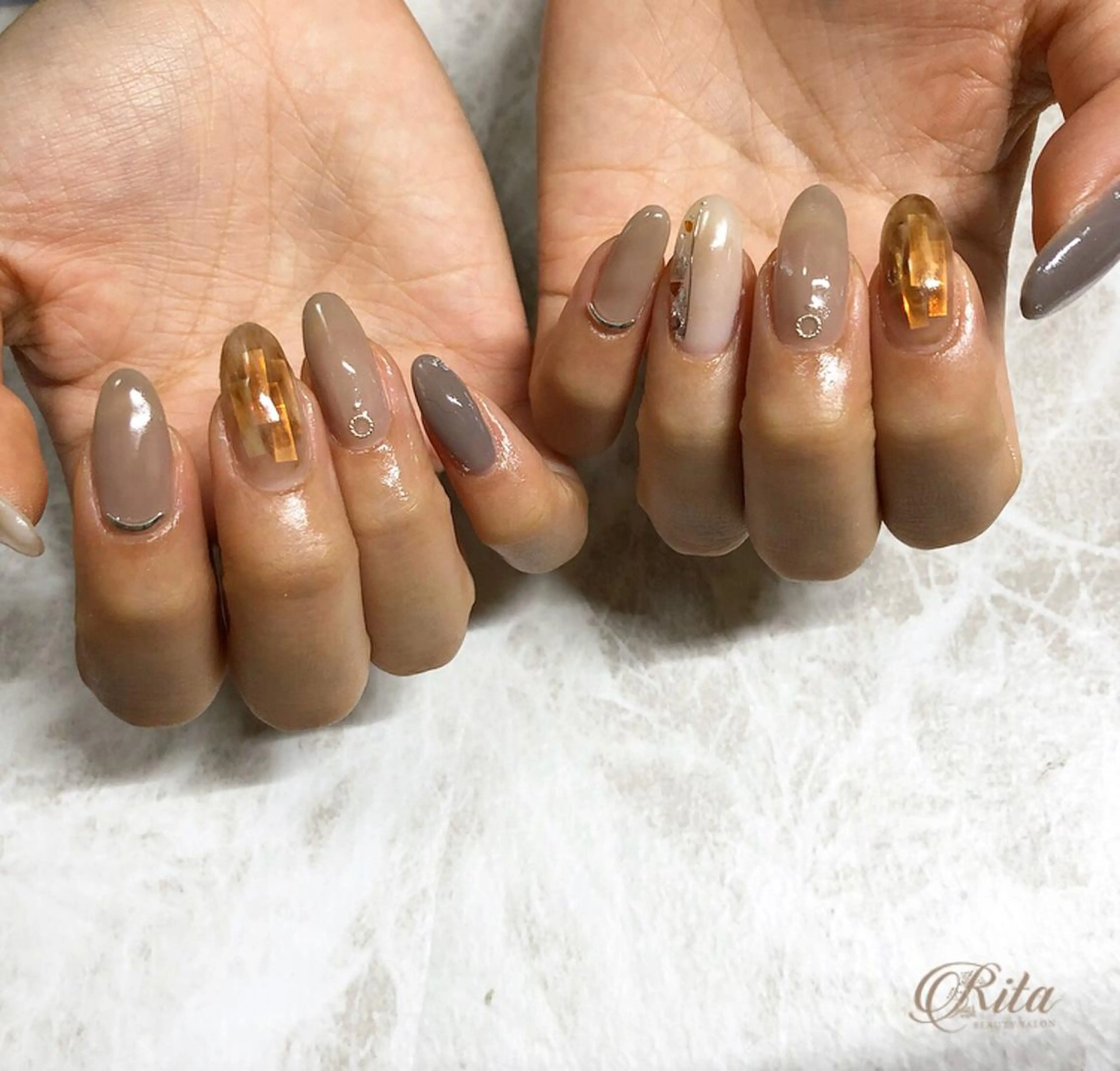 ネイル Rio 𓍼のネイルデザイン