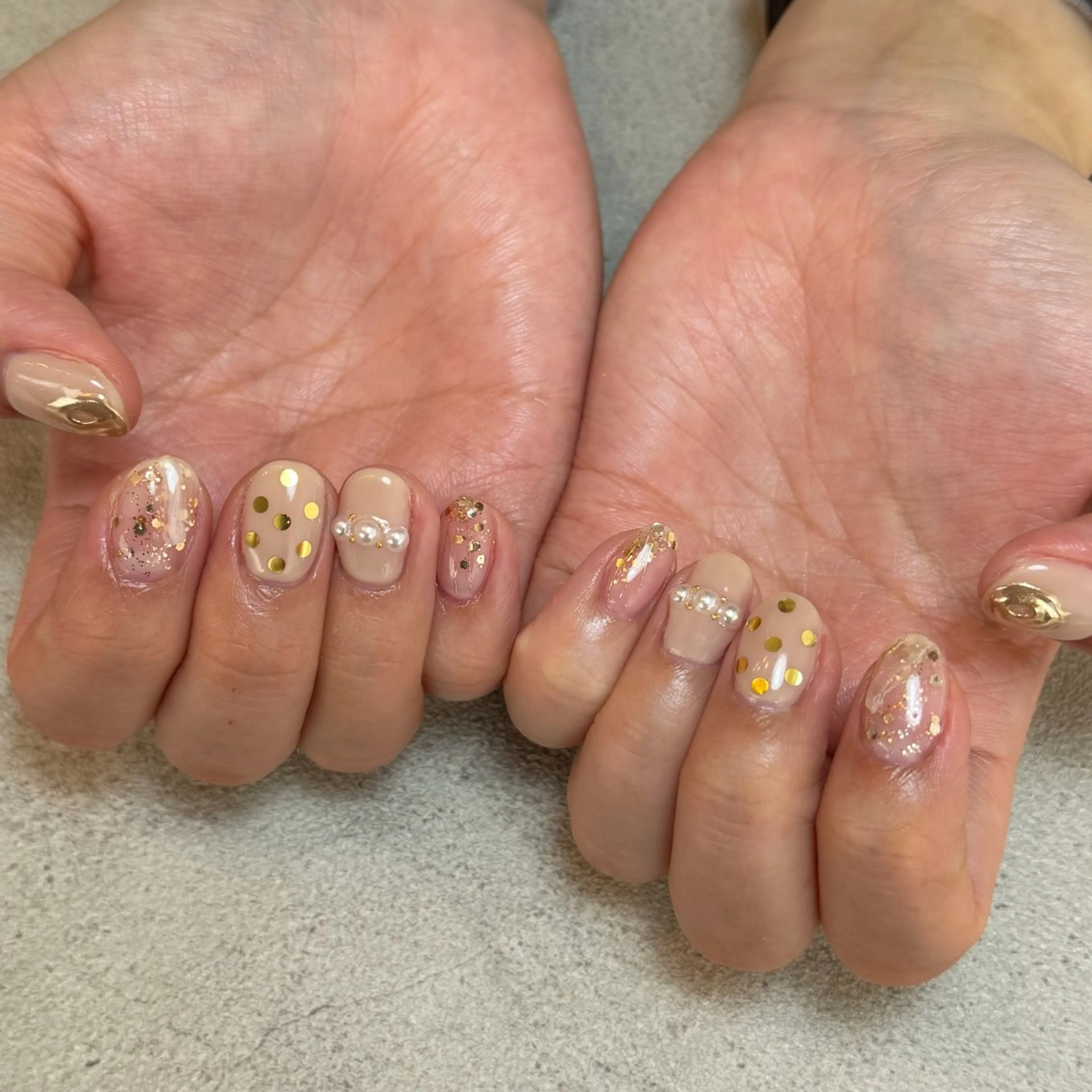 ネイル 自由が丘サロン あやめ💅のネイルデザイン
