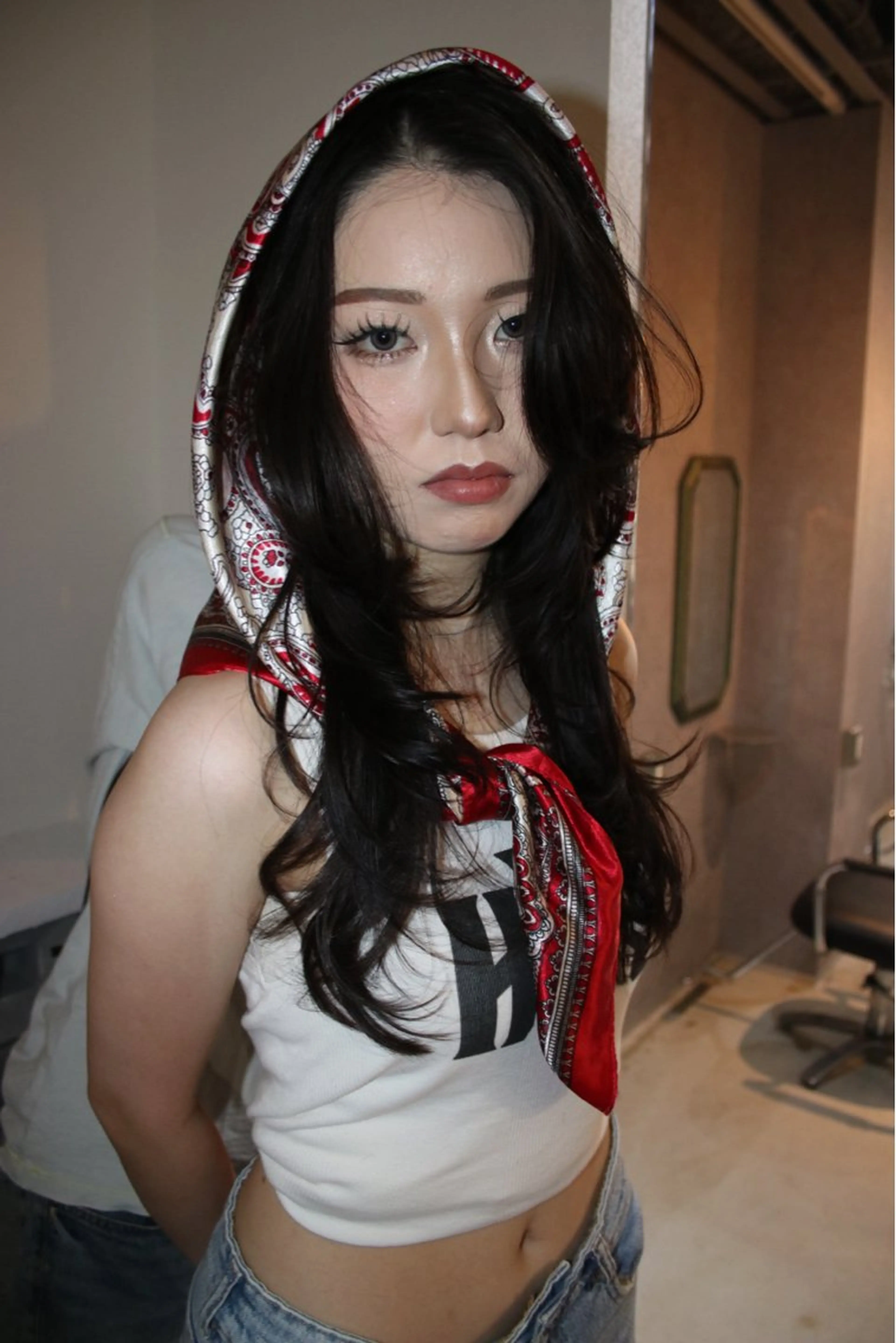 セミロング 名古屋/落ちる黒 黒染め落としのヘアスタイル