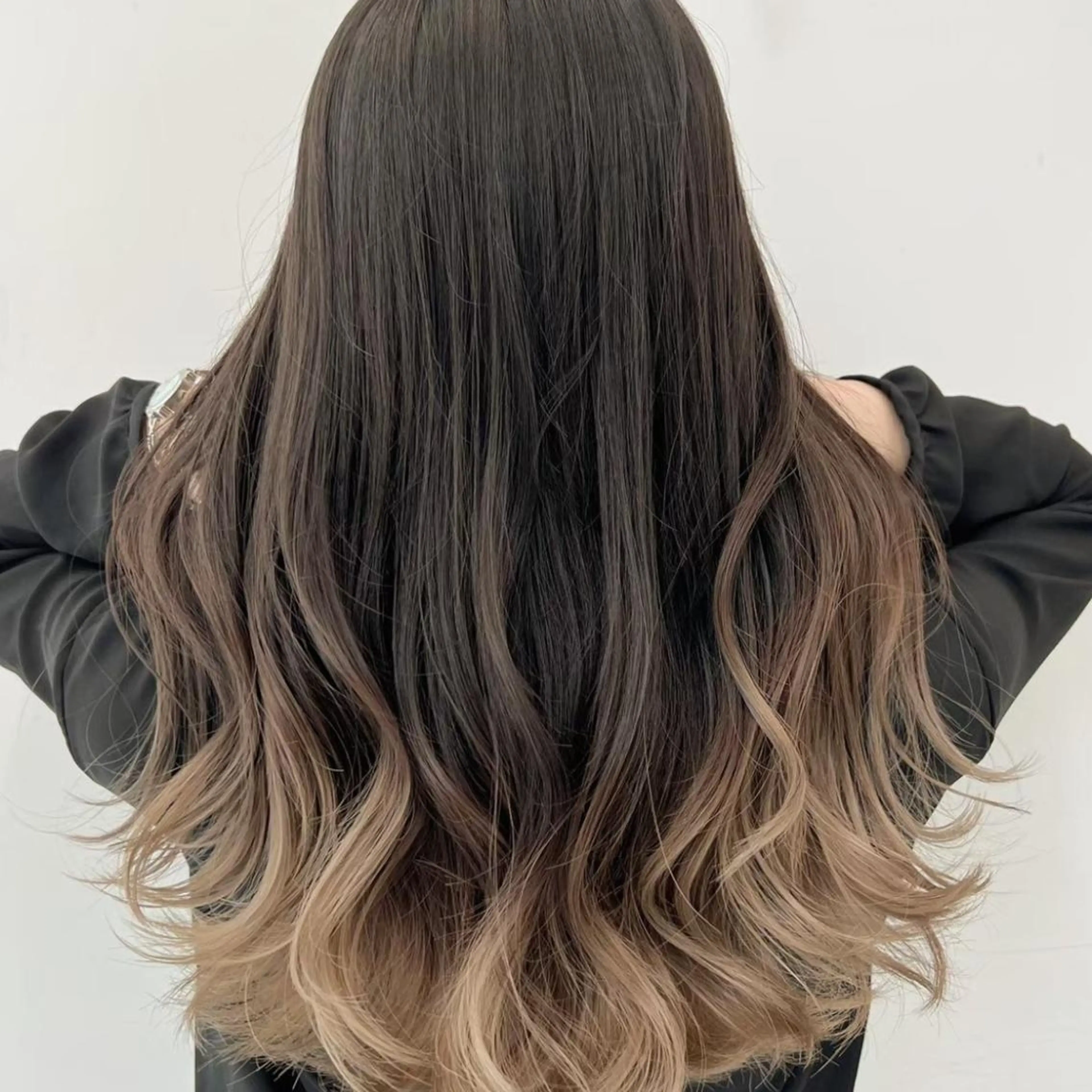 カラー ヘアカラー トリートメント 新越谷 西口徒歩1分 寒色カラー 日和佐のヘアスタイル