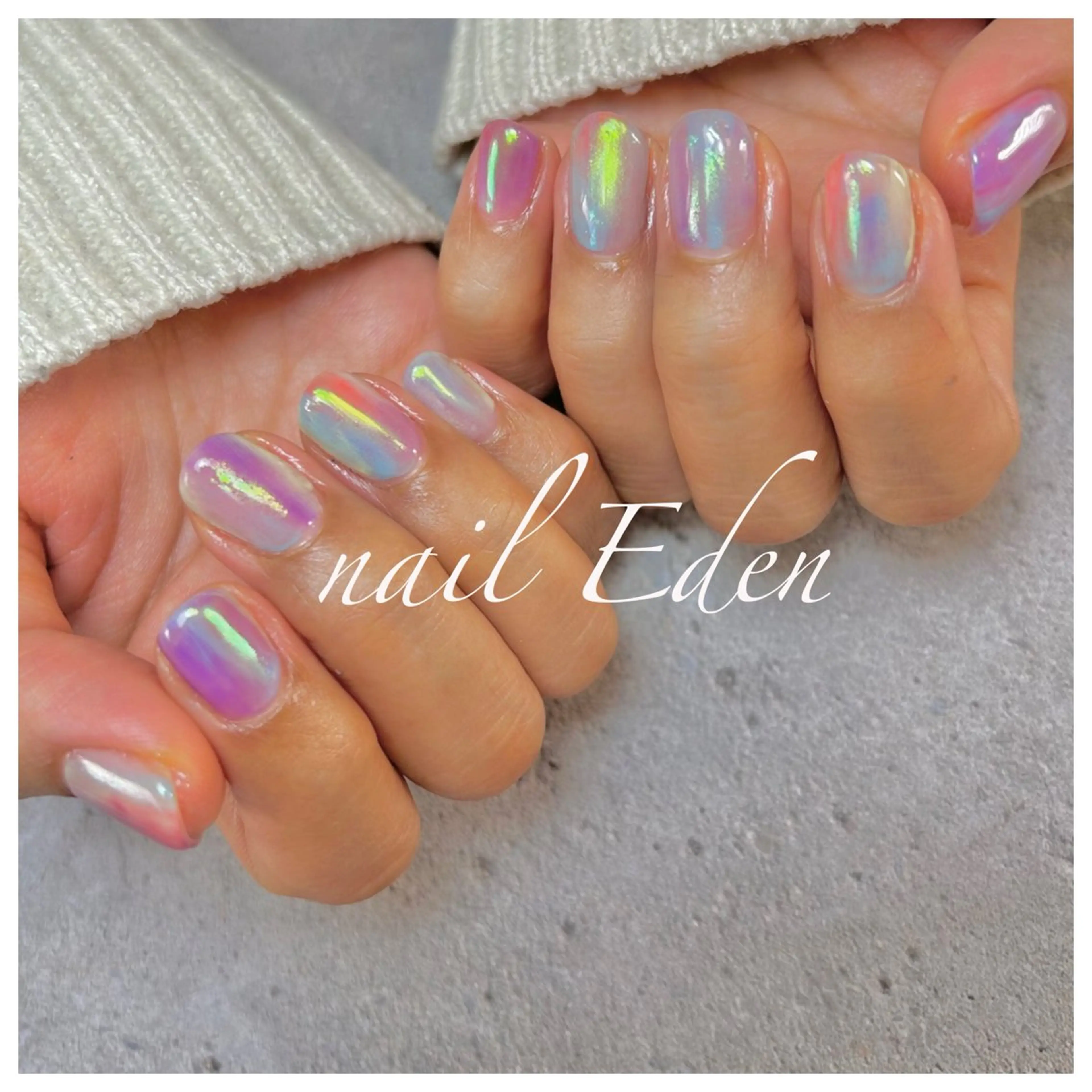 ネイル 持ち込み Eden ♾️のネイルデザイン