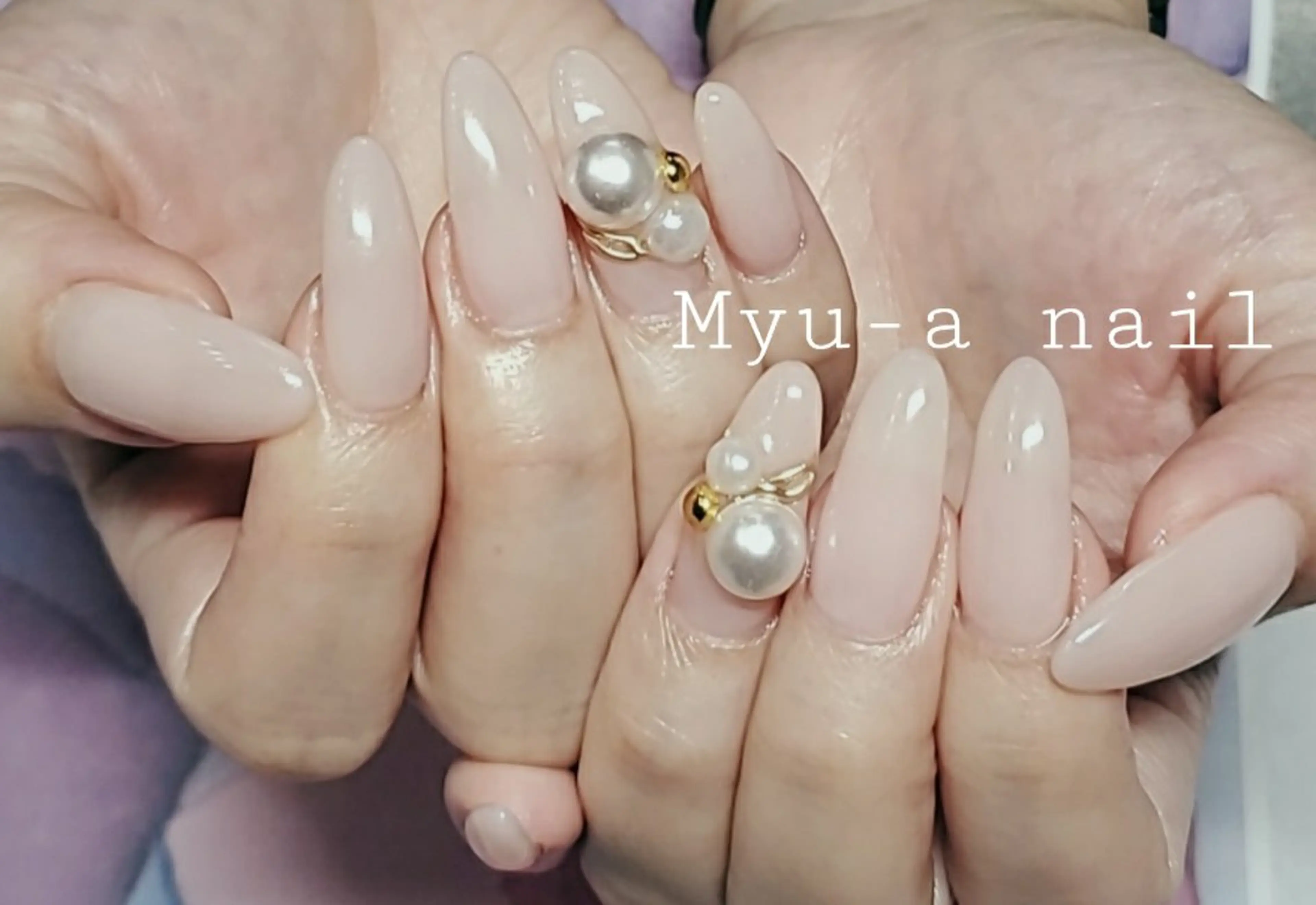 ネイル ピンク Myu-a nail所属・Myu-a  　nailのネイルデザイン