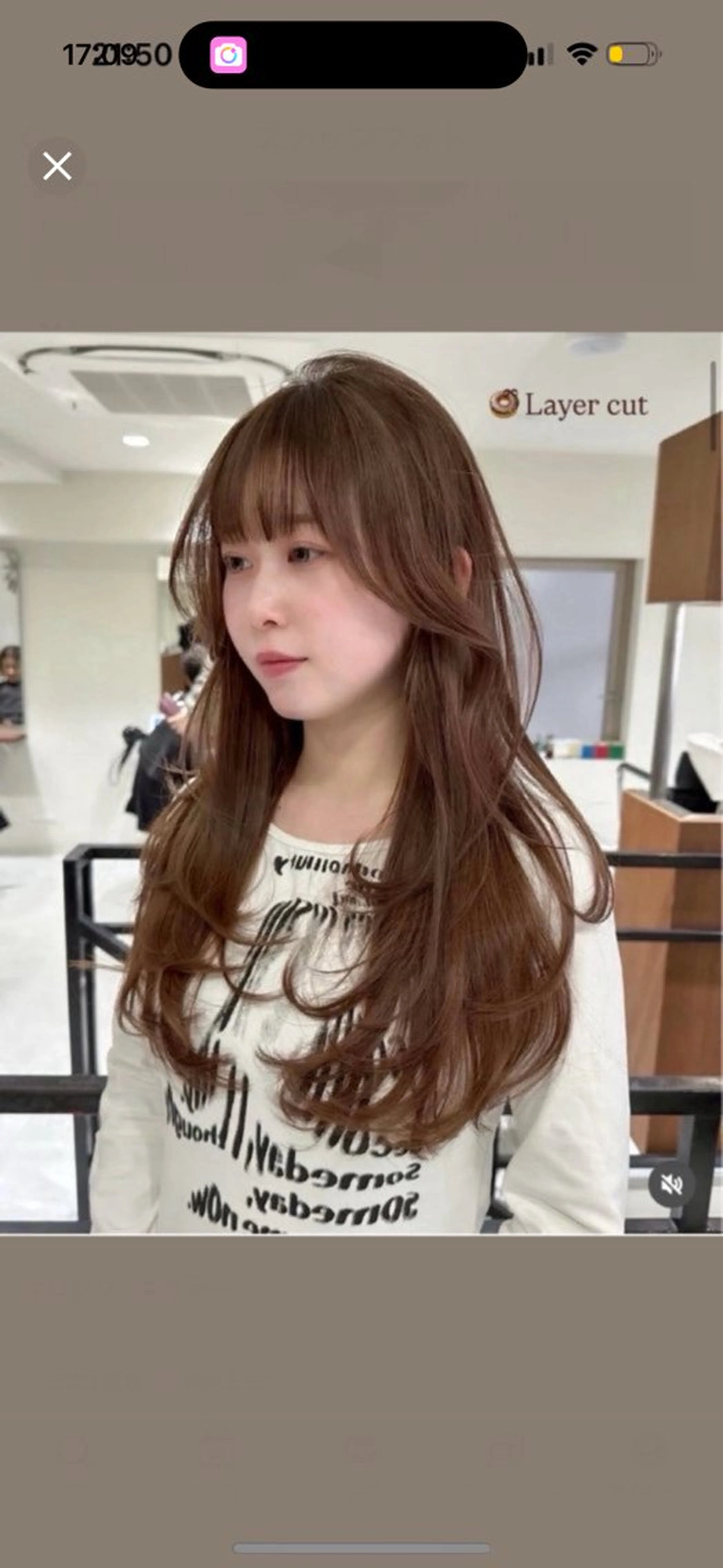 ロング 🎀 うる艶透明感 カラー / 錦糸町のヘアスタイル