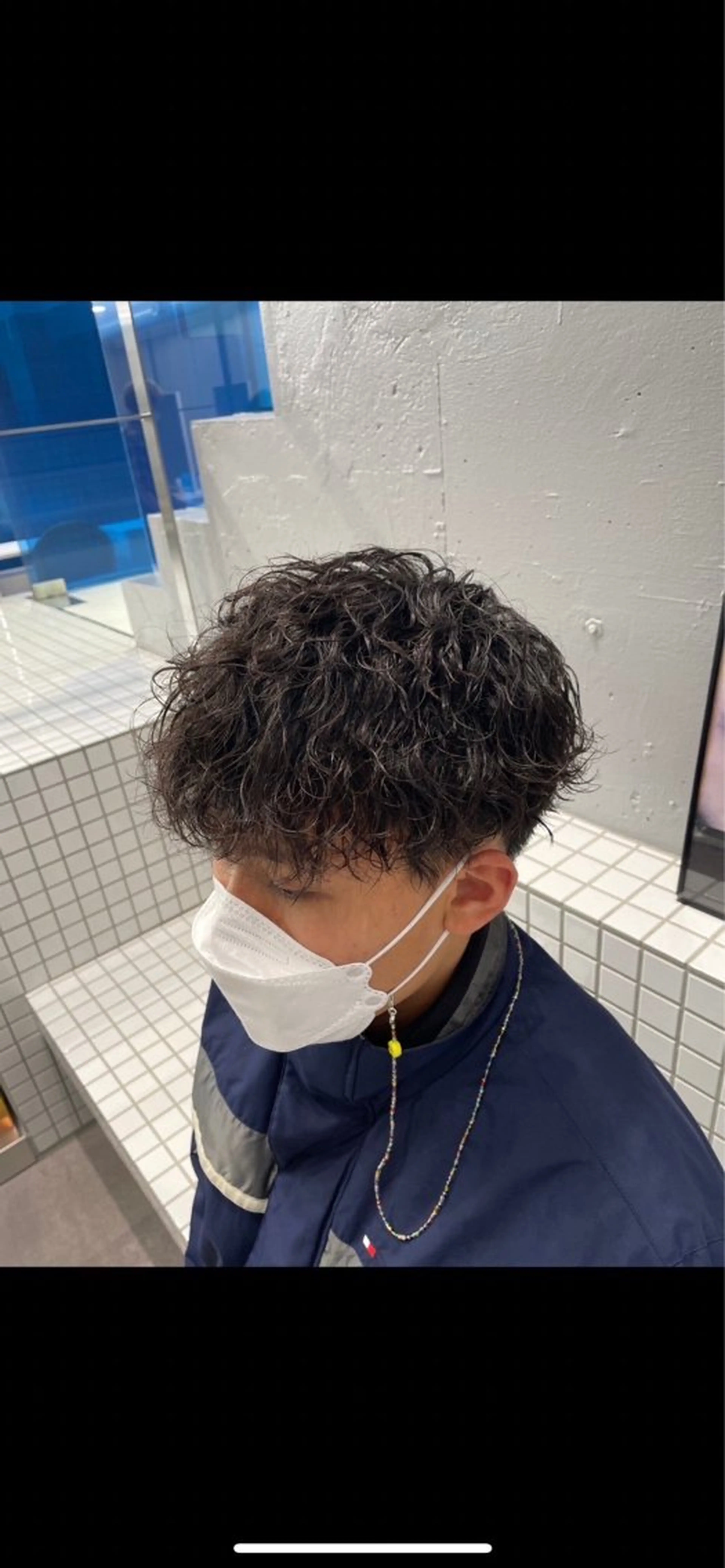 メンズ メンズパーマ ブリーチなし特化 美容師💖SAE💖のヘアスタイル