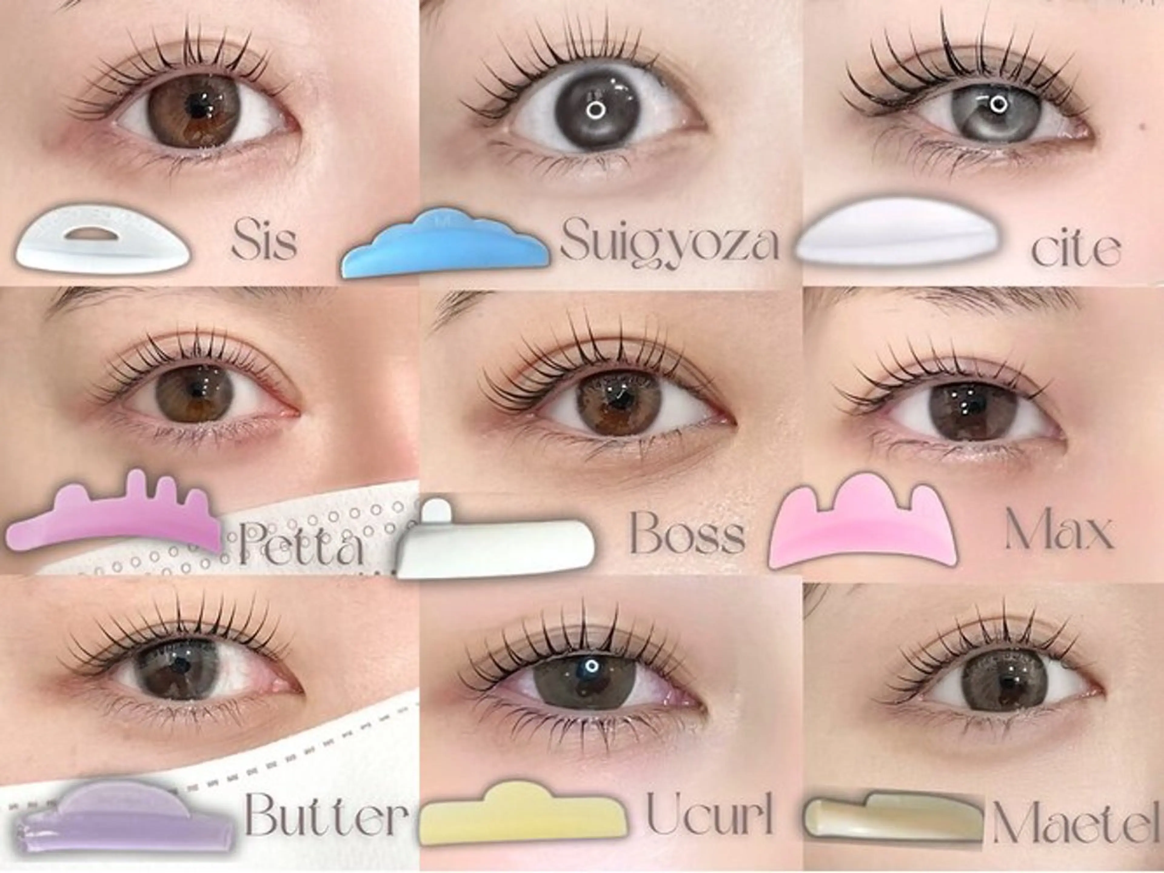 マツエク・マツパ まつげパーマ 一重×まつ毛パーマ amans eye りり𝜗𝜚のマツエク・マツパデザイン