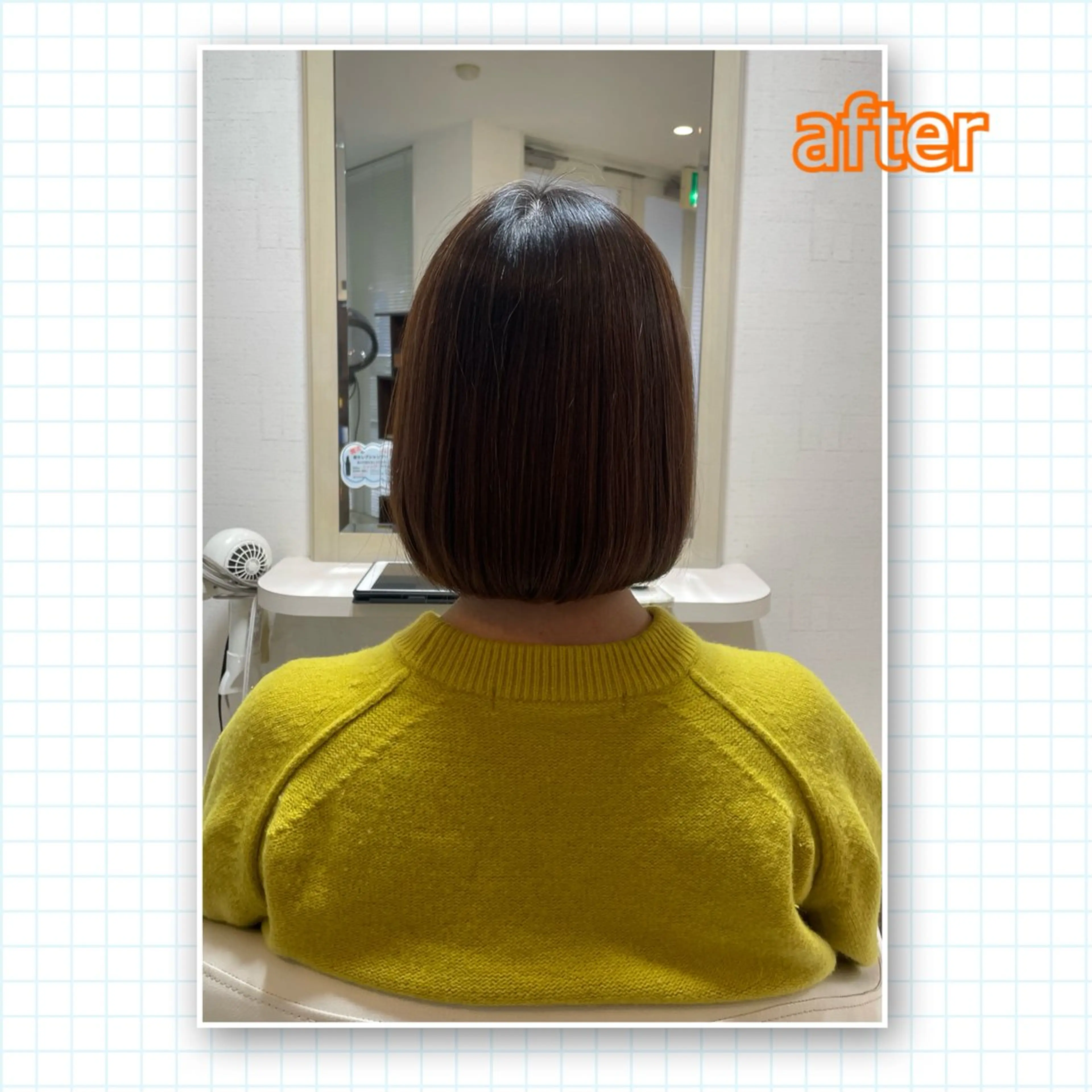 ミディアム アミーベル🧸🧡 本店✂️しおりのヘアスタイル