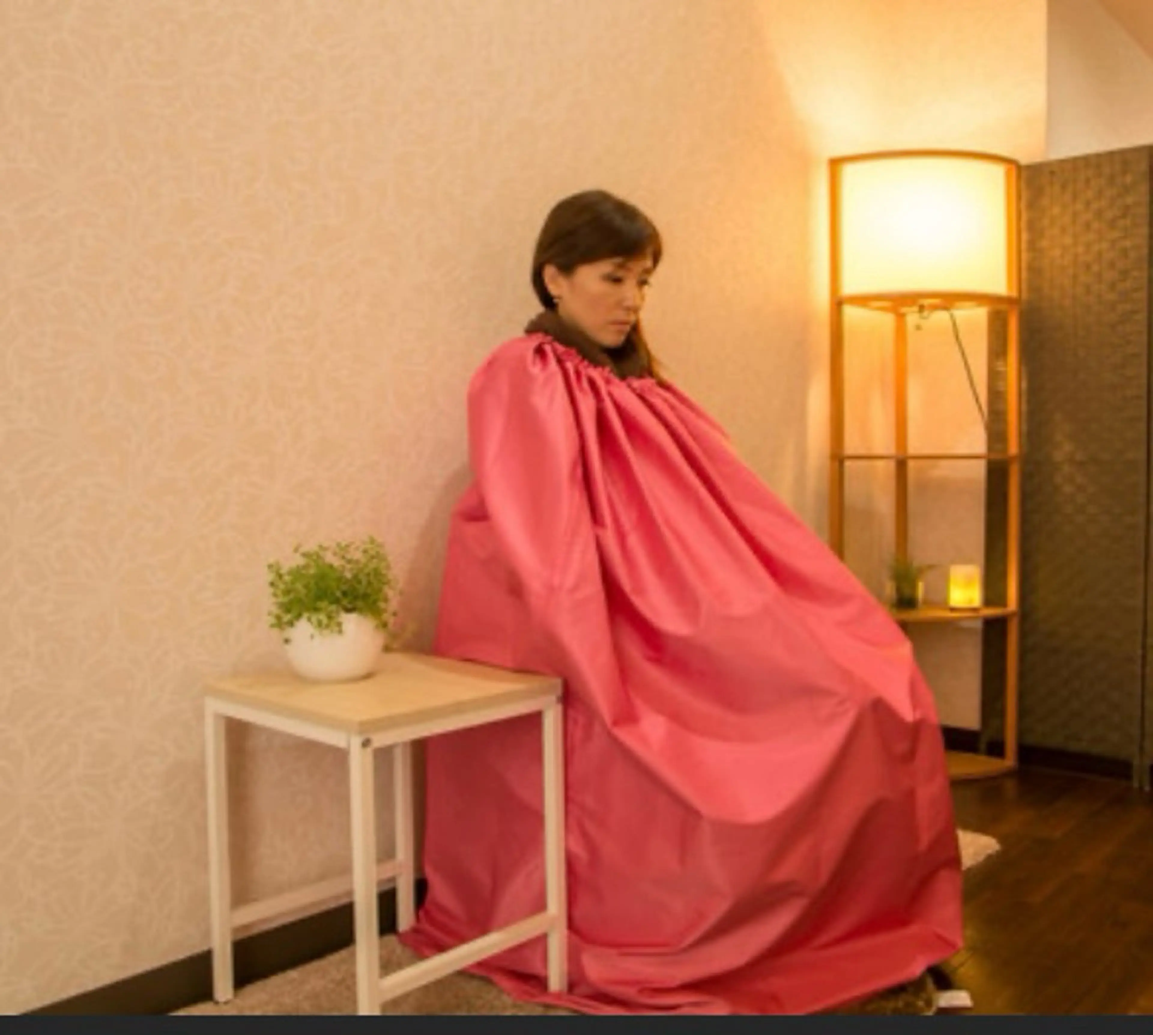 よもぎ蒸しで子宮ケアの写真