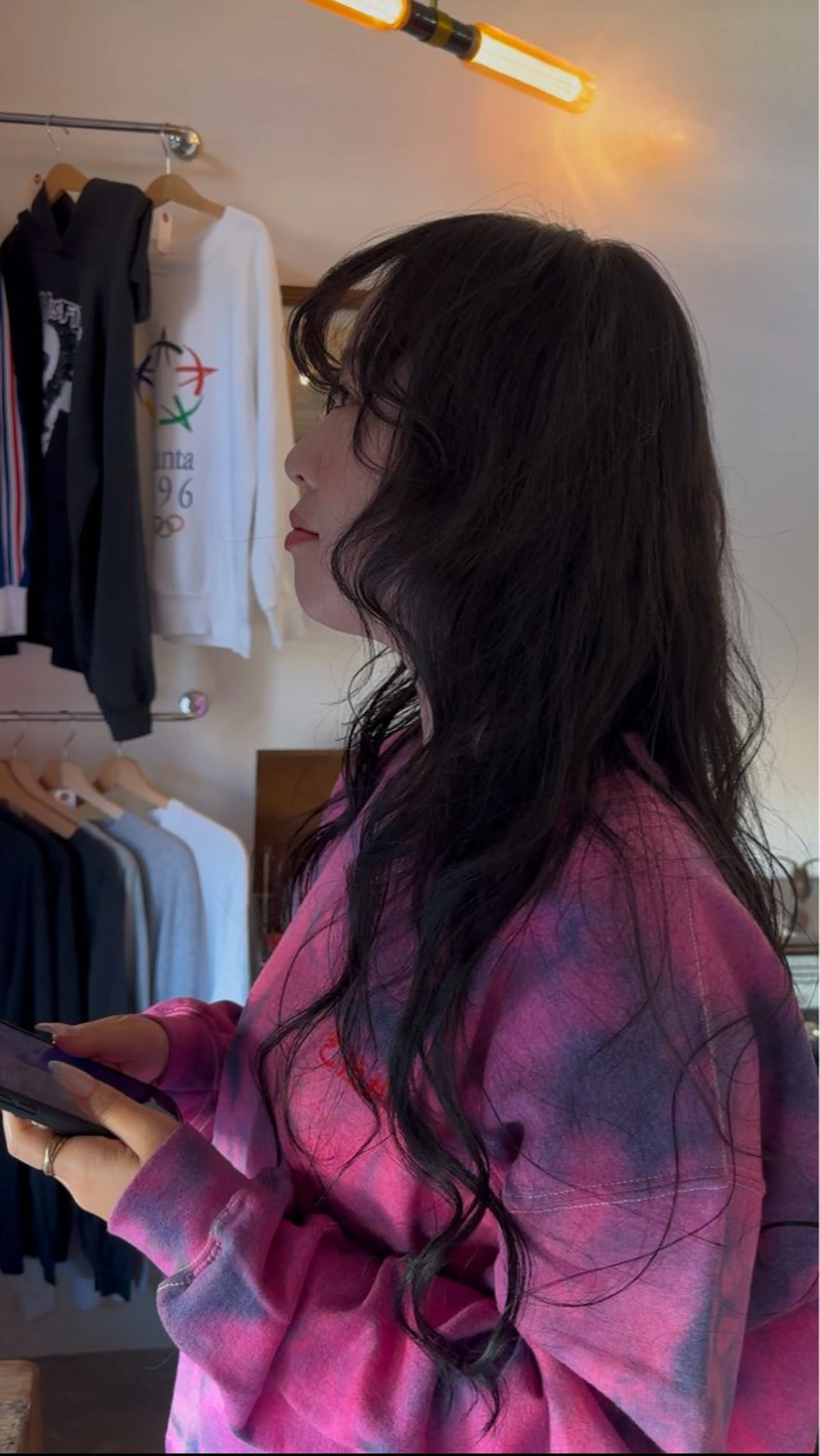 ロング ヘアアレンジ 岩村 夏姫のヘアスタイル