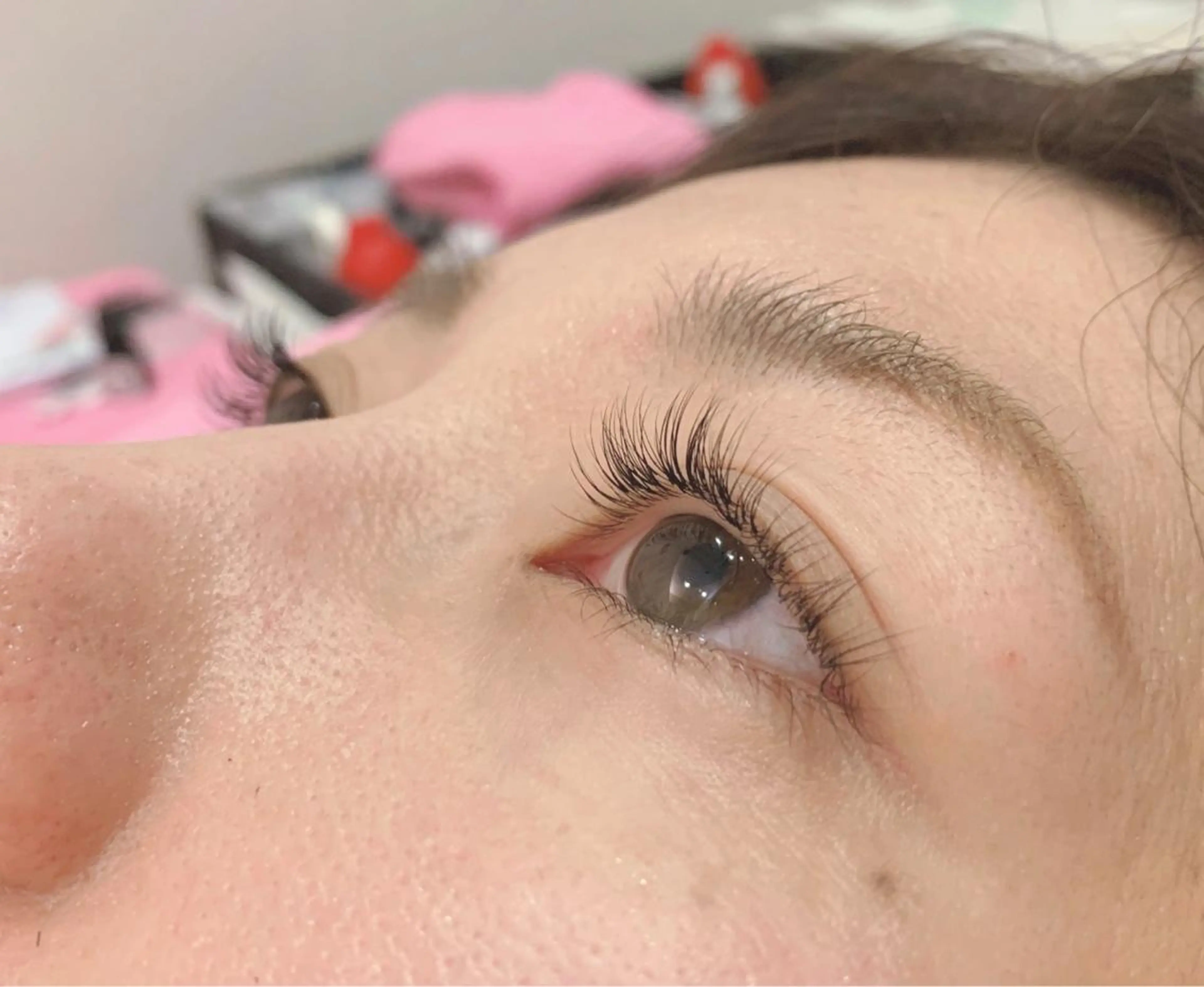 マツエク・マツパ Jカール 中野 里咲のヘアスタイル