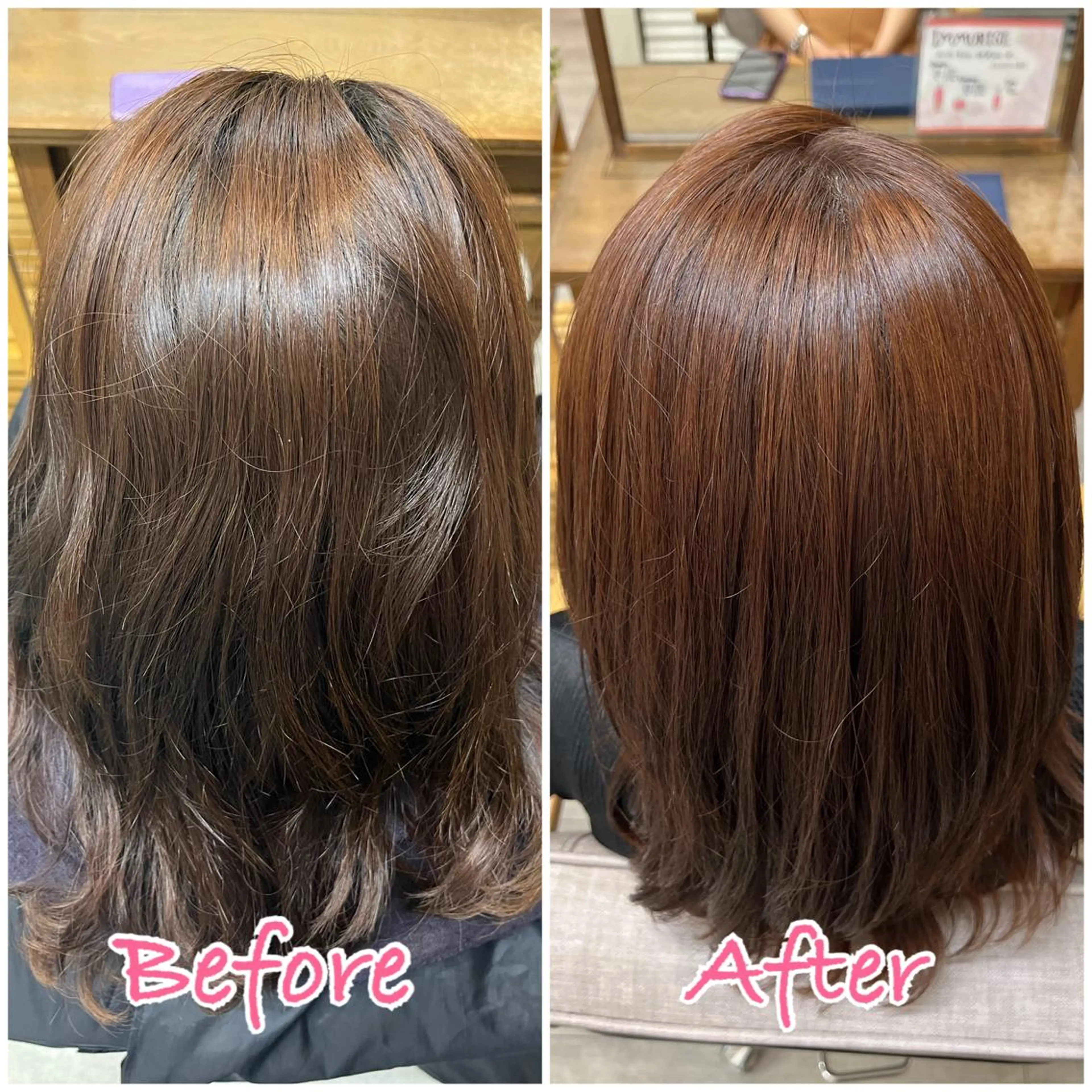 カラー カット 🌸 飯野 舞桜のヘアスタイル