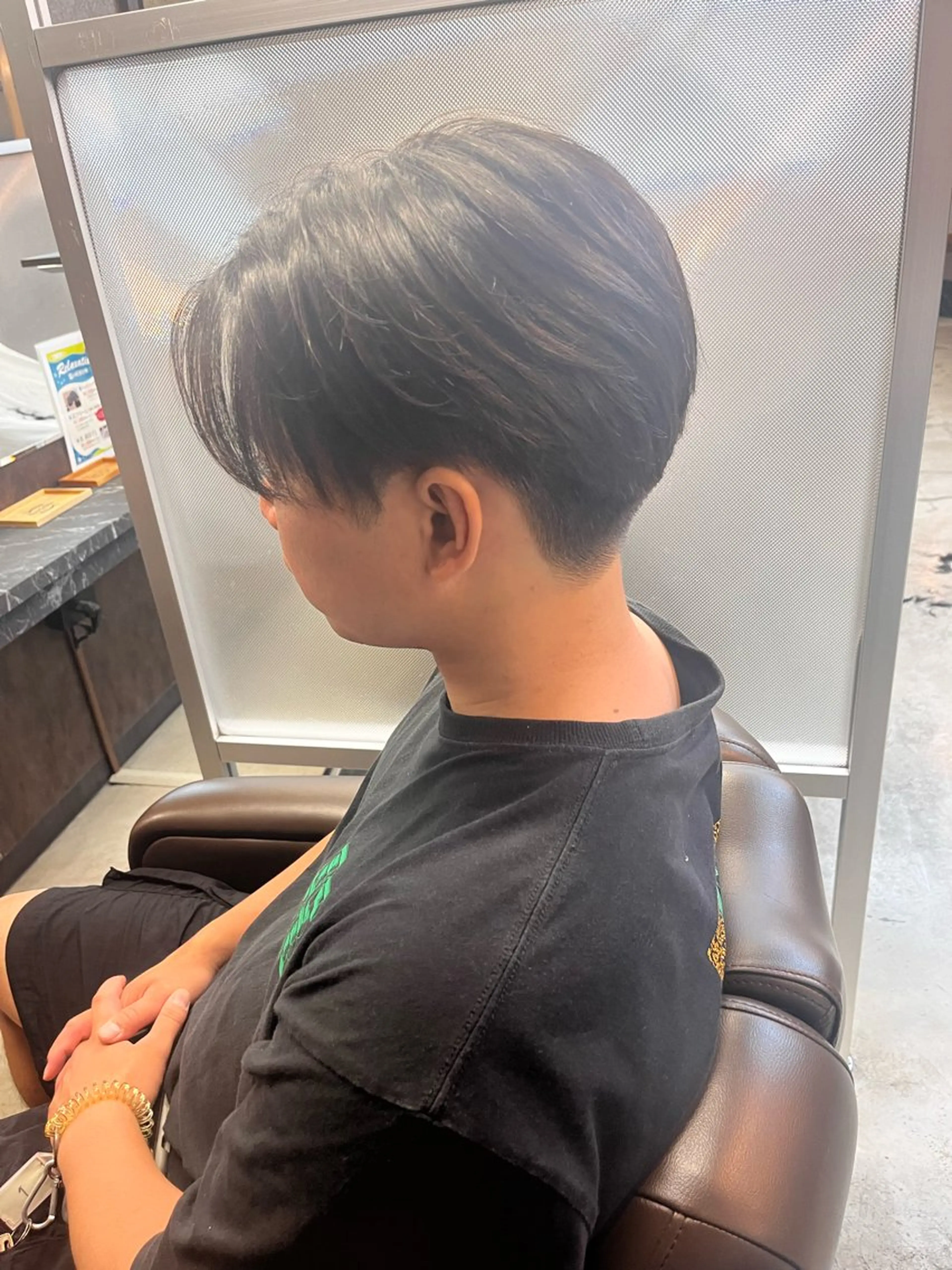 カット➕白髪ぼかし➕顔そり➕シャンプーブローの写真