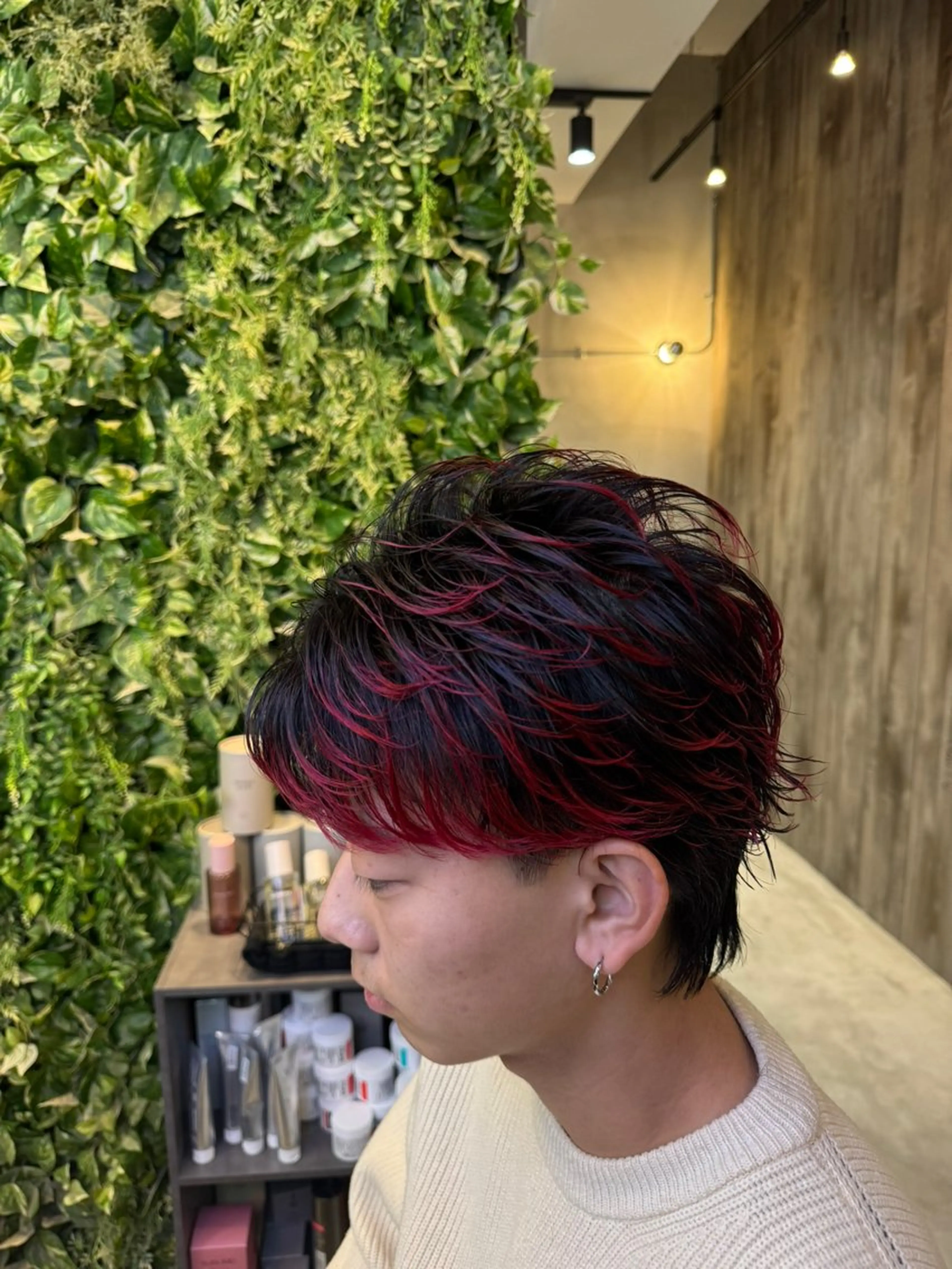 メンズ メンズブリーチ メンズパーマ カット ヘアカラー トリートメント 透明感カラー/ 艶カラー/将生のヘアスタイル