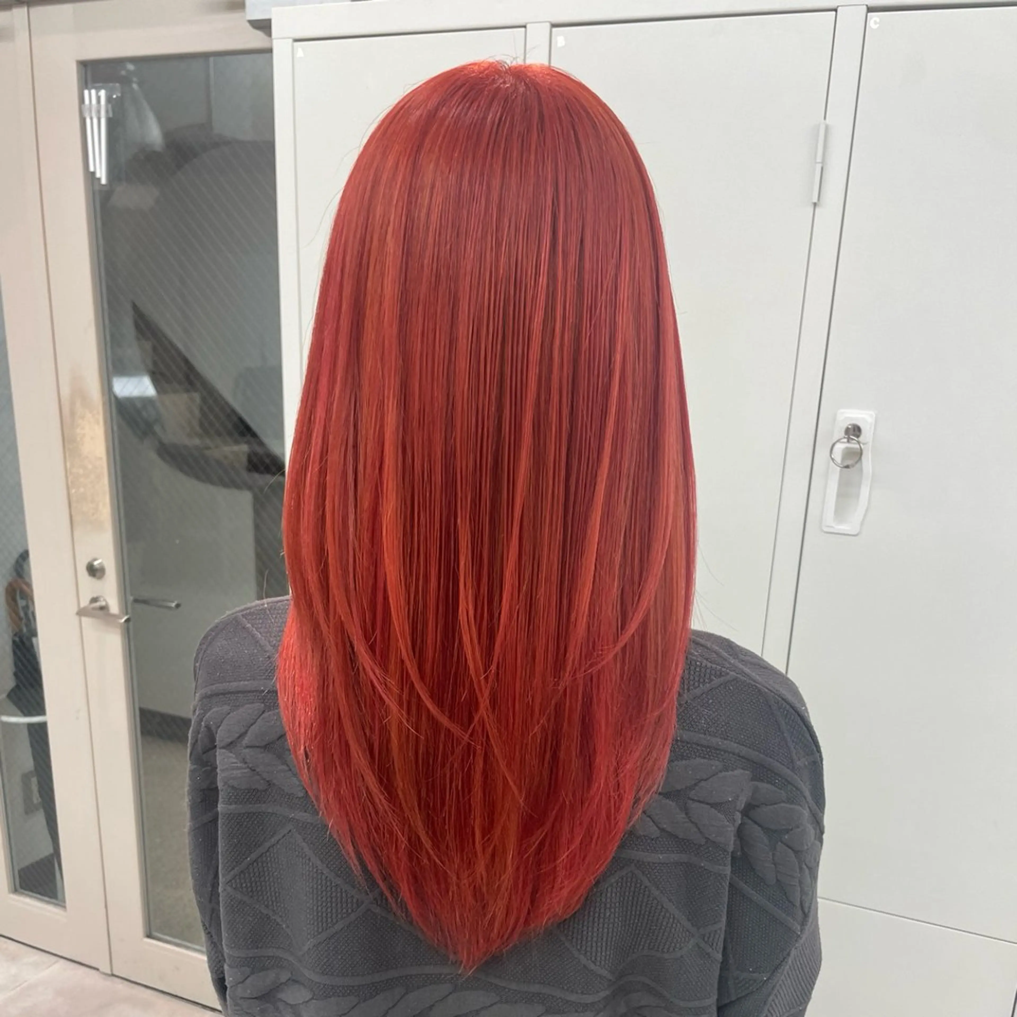 ロング カラー ブリーチ メンズパーマ🔵 ブリーチ✨原田慎也のヘアスタイル