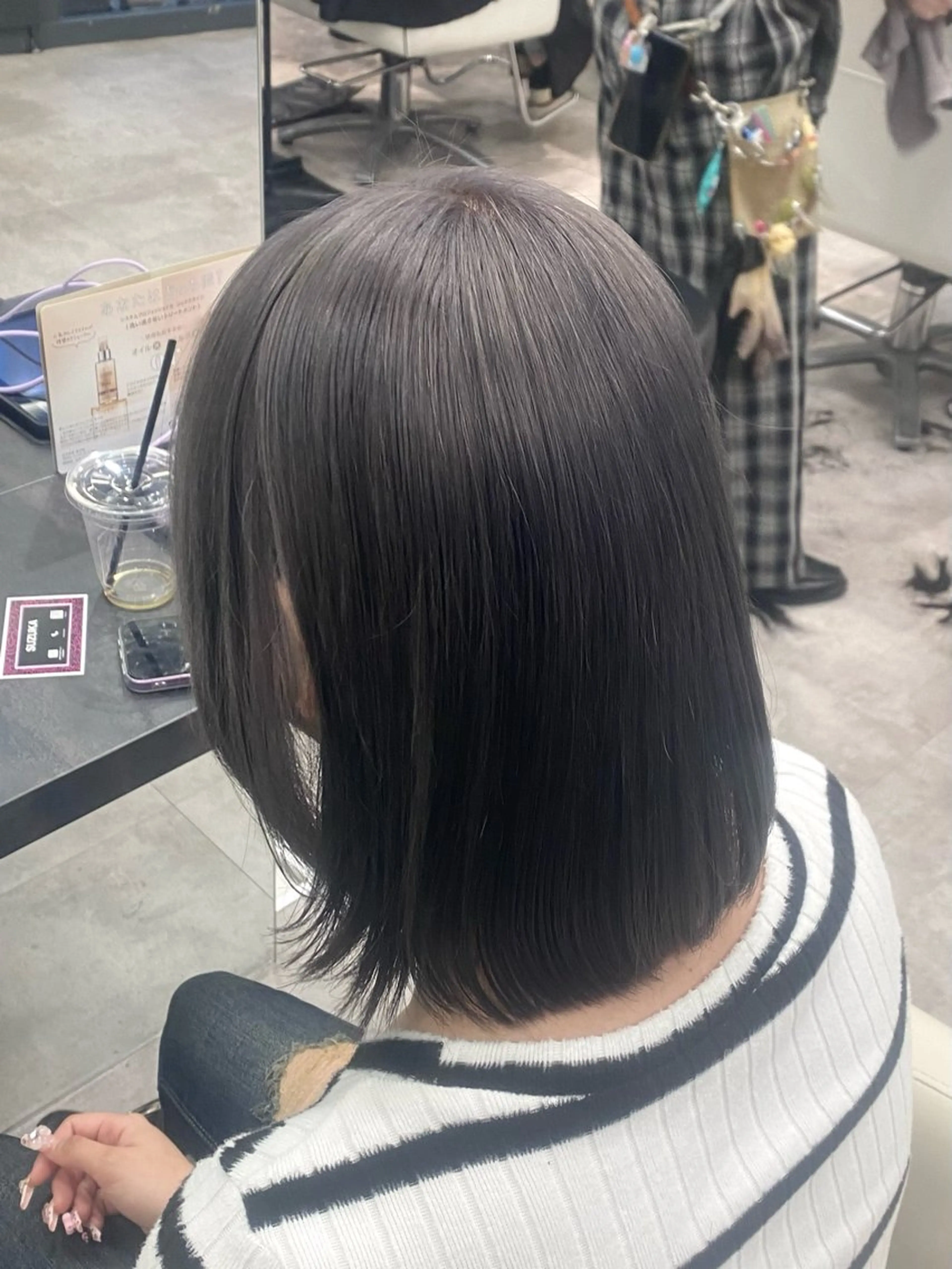 カラー ヘアカラー トリートメント 透明感カラー/髪質 改善🎀suzukaのヘアスタイル