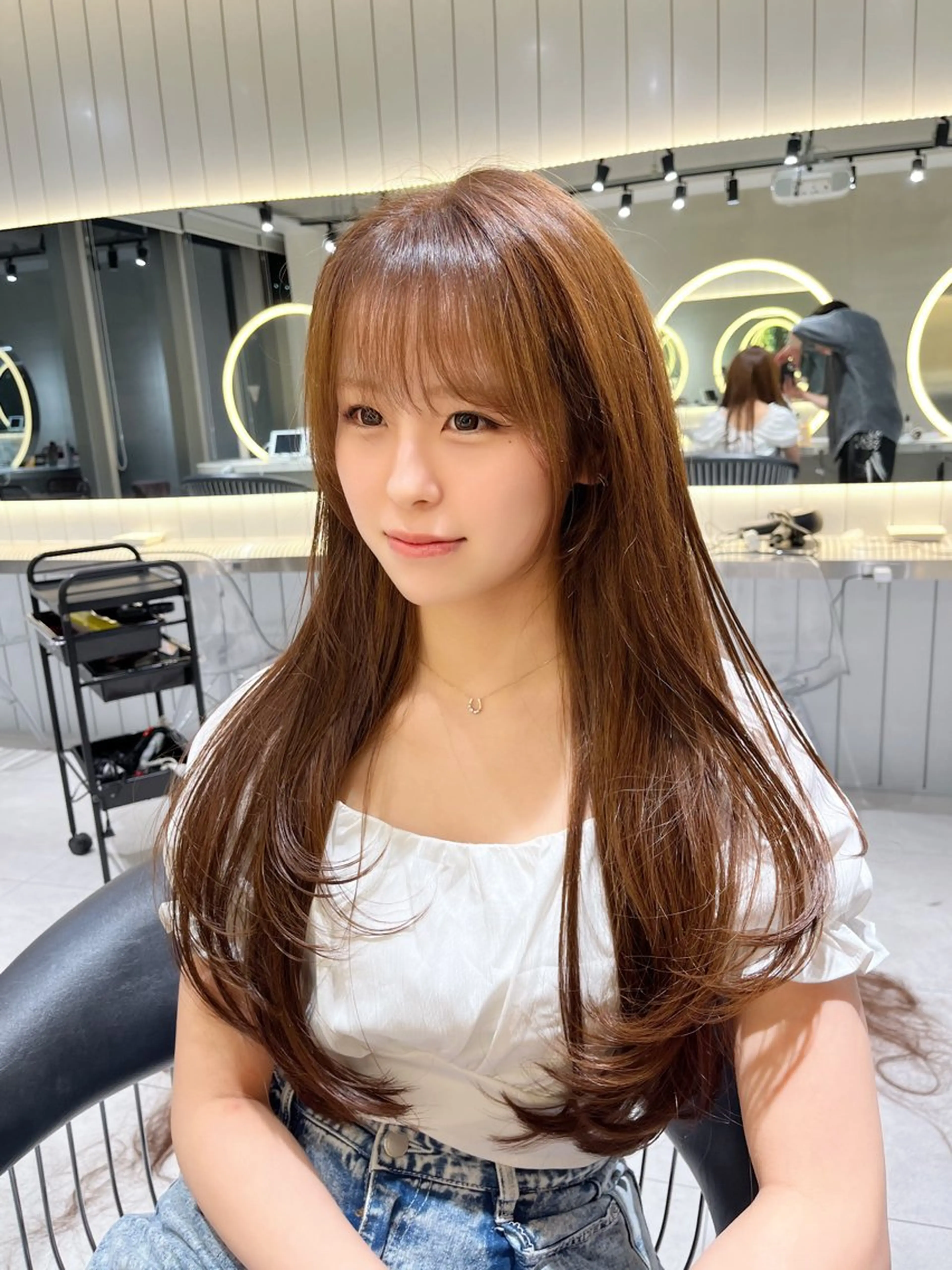 ロング カット ヘアカラー ショート/レイヤー 髪質改善/加納のヘアスタイル