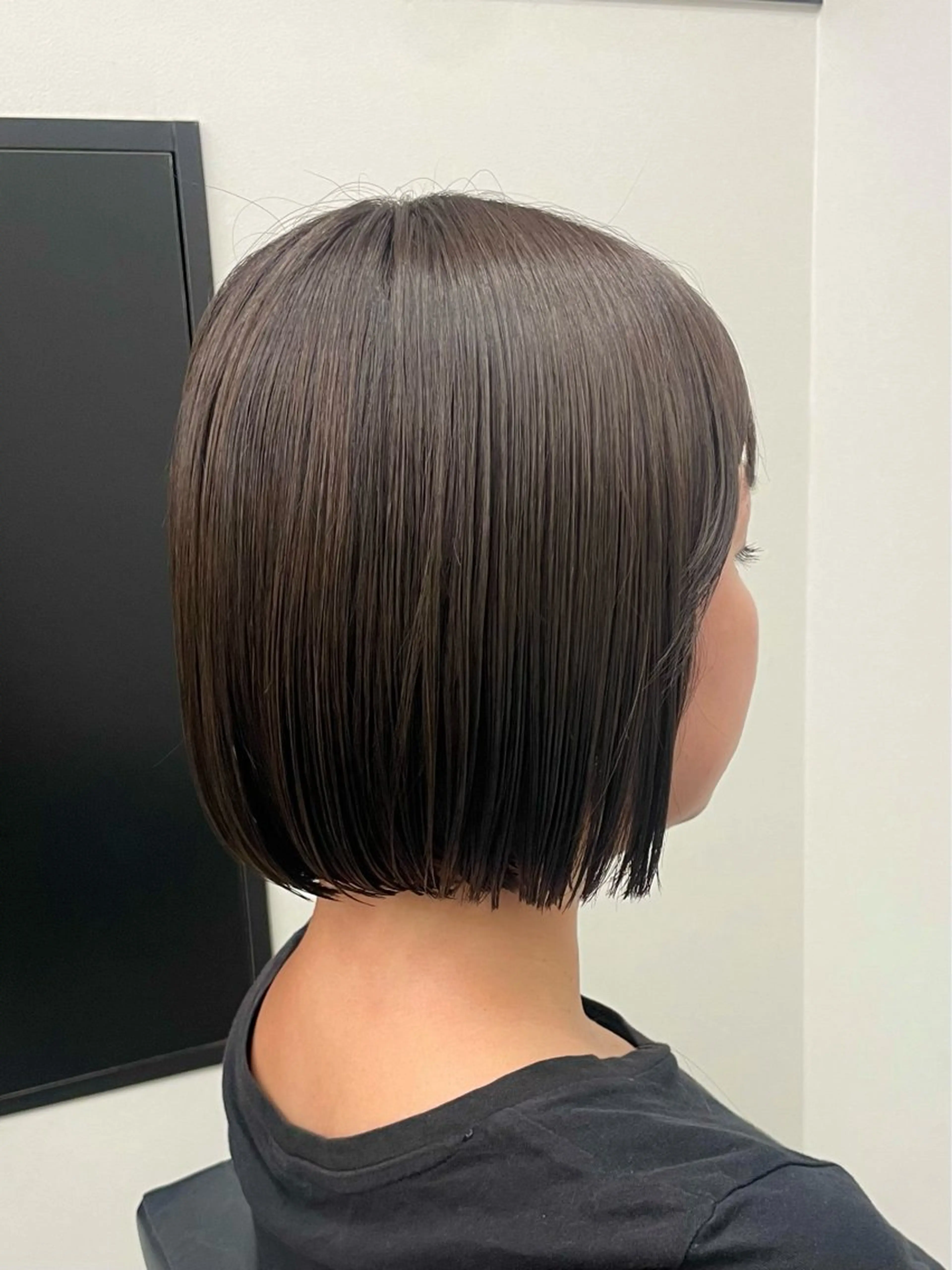 ショート 髪質改善 カット ヘアカラー トリートメント ヘッドスパ 鎌取/透明感カラー /ボブ/顔まわりのヘアスタイル