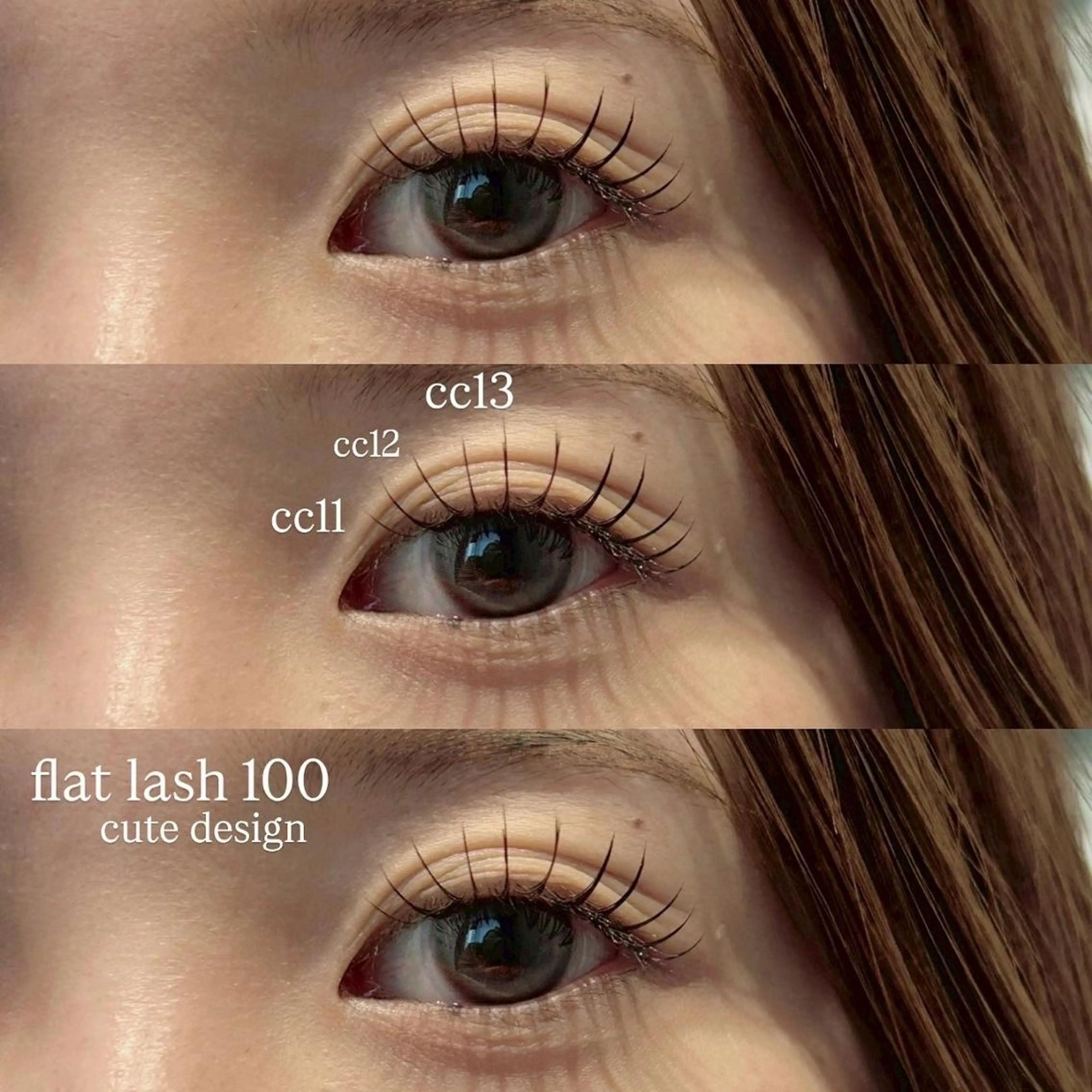 💛リピーター様💛美容グルーで施術♪大人気の【フラットラッシュ(上) 100本】🫧束感コーティング&アイシャンプー込の写真