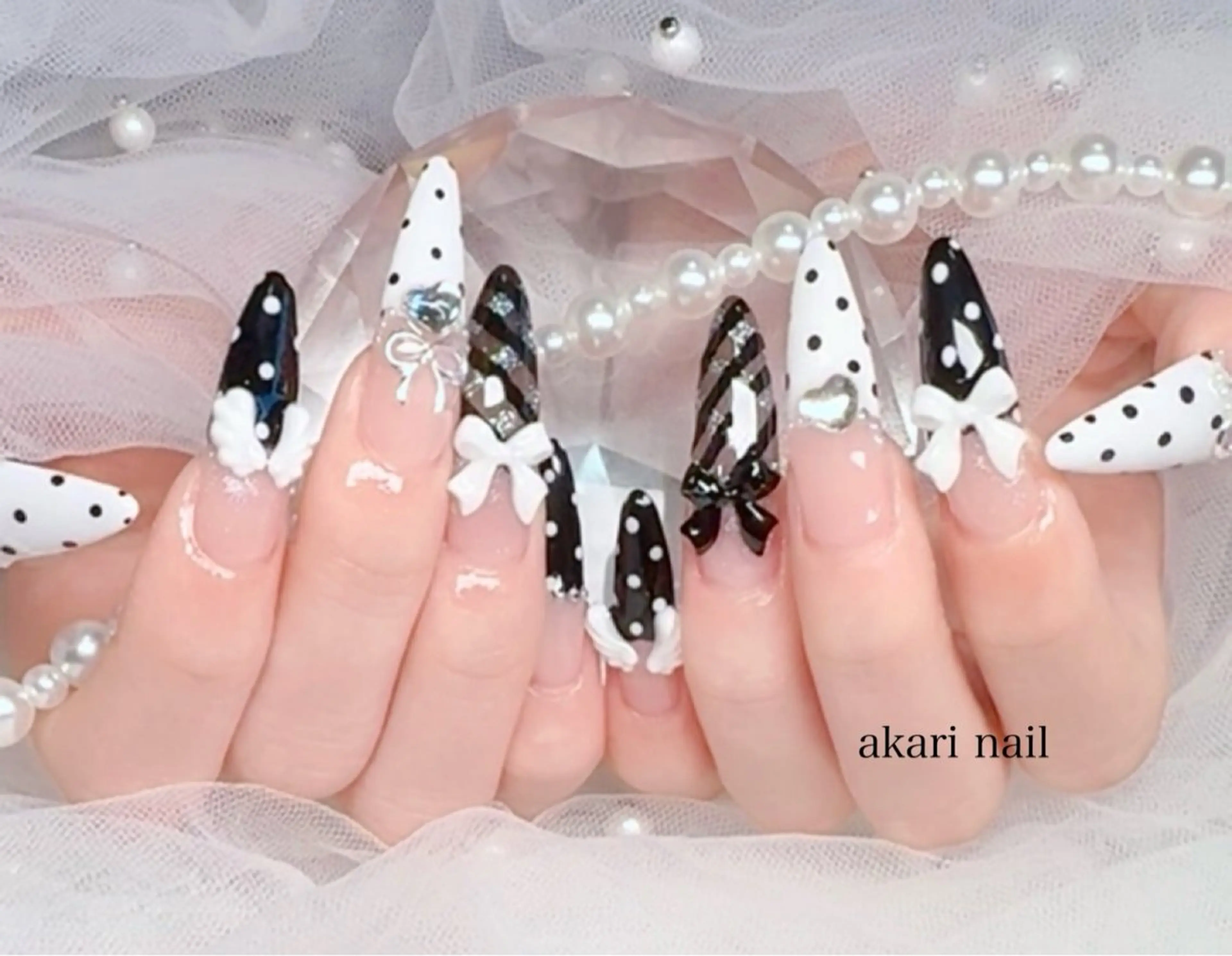ネイル ハンドネイル AKARI nail💅のネイルデザイン