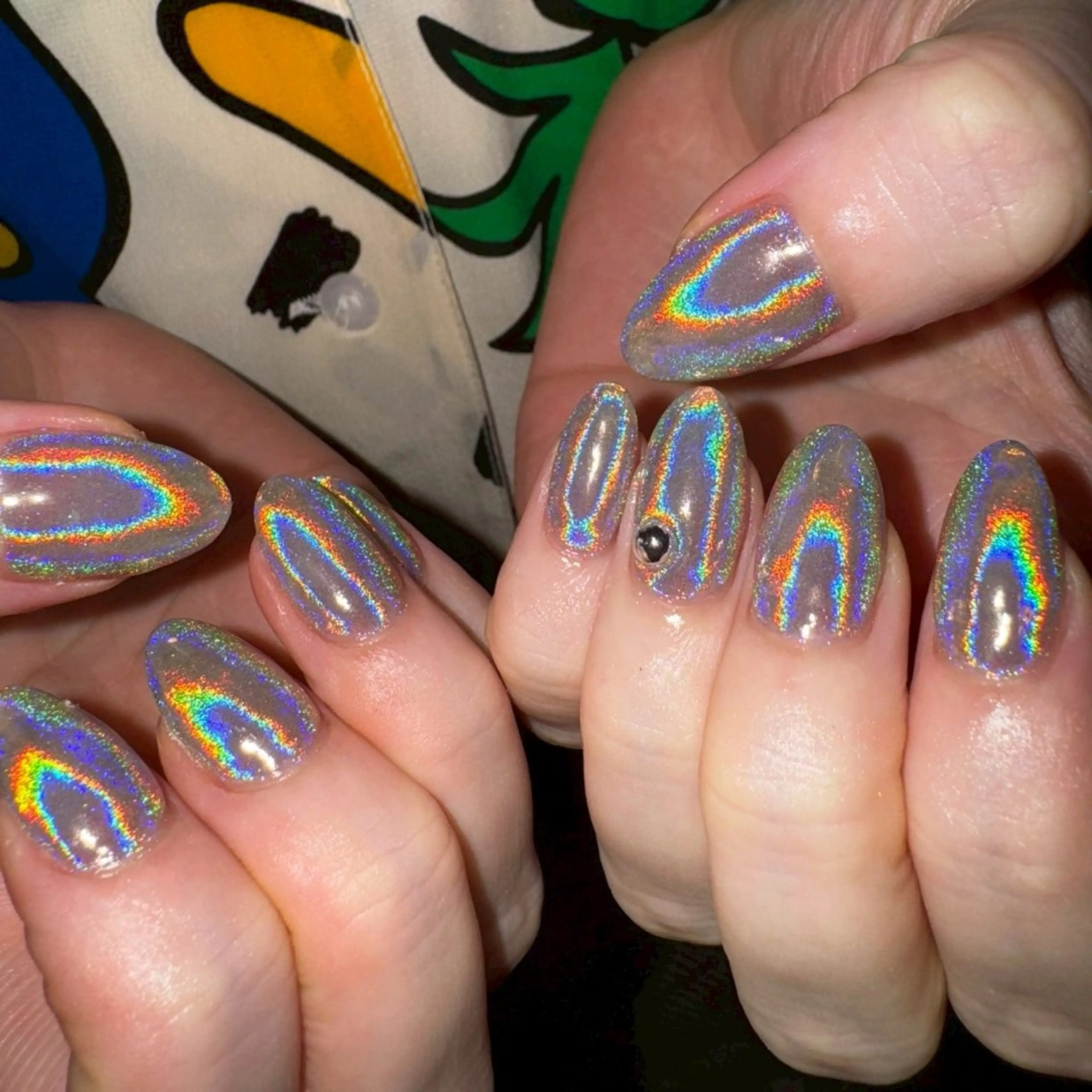 ネイル かわいいおつめ 林のネイルデザイン