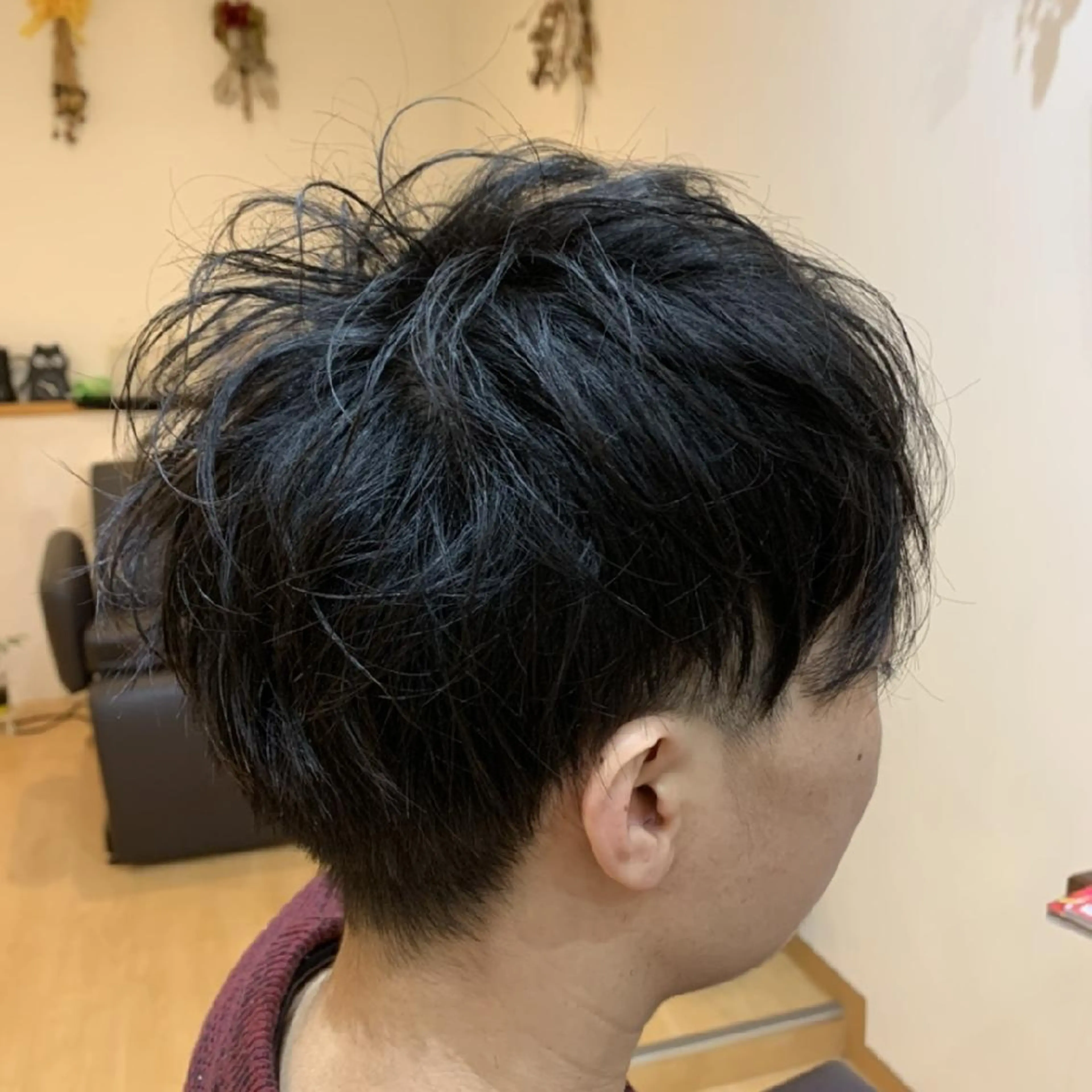 ショート サトウ シューイチのヘアスタイル