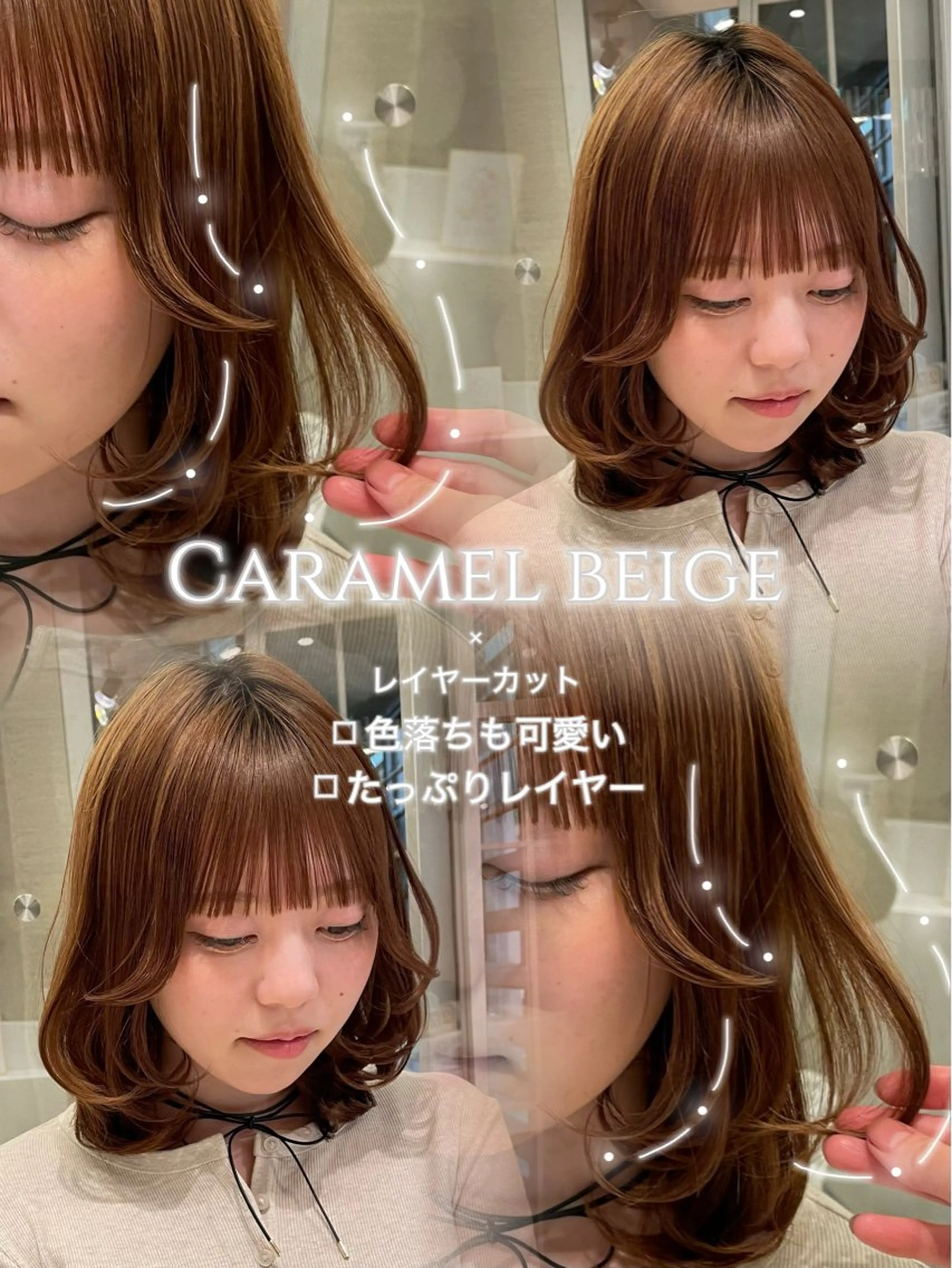 カットモデルの写真