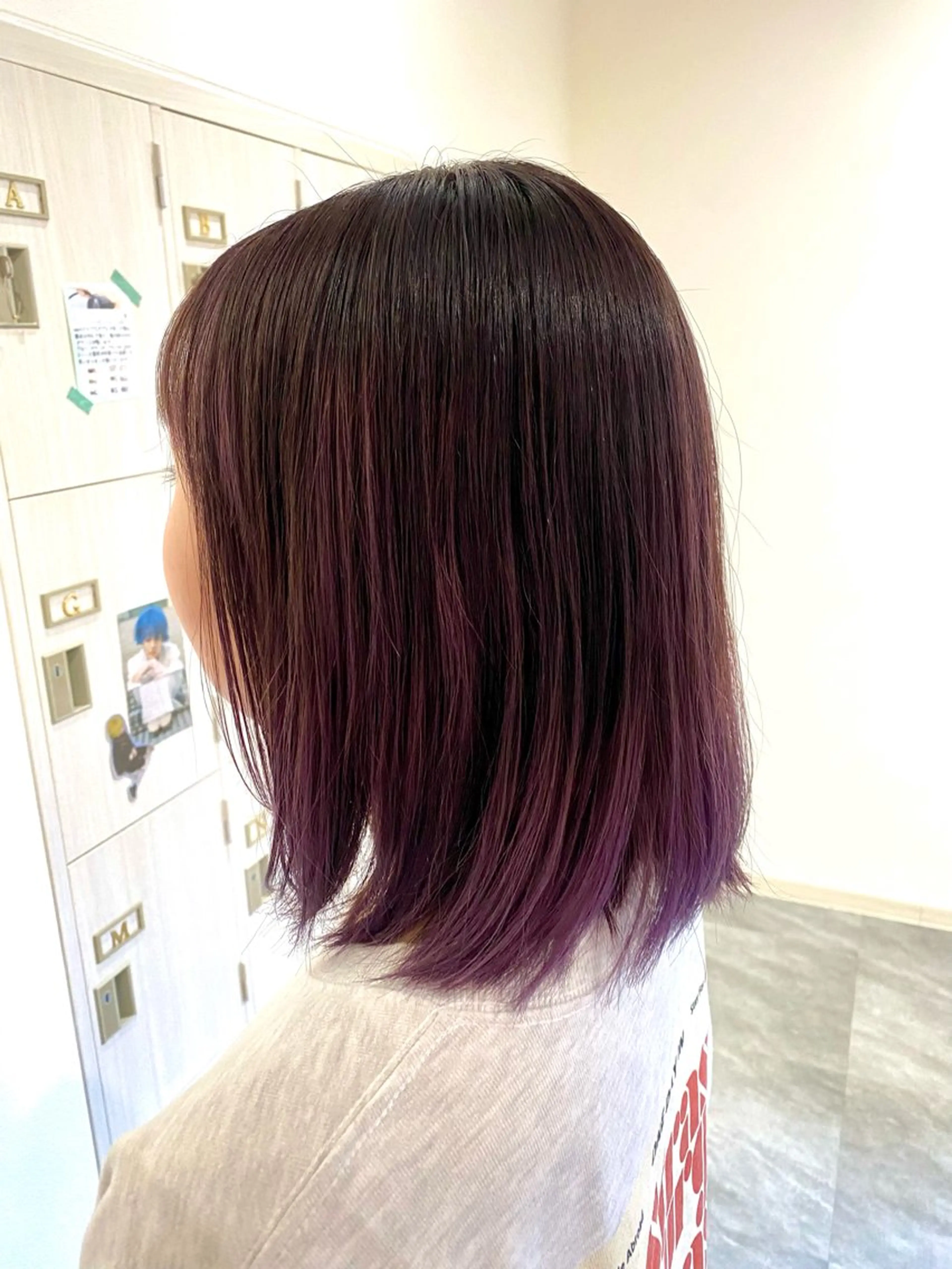 カラー WATANABE YUTOのヘアスタイル