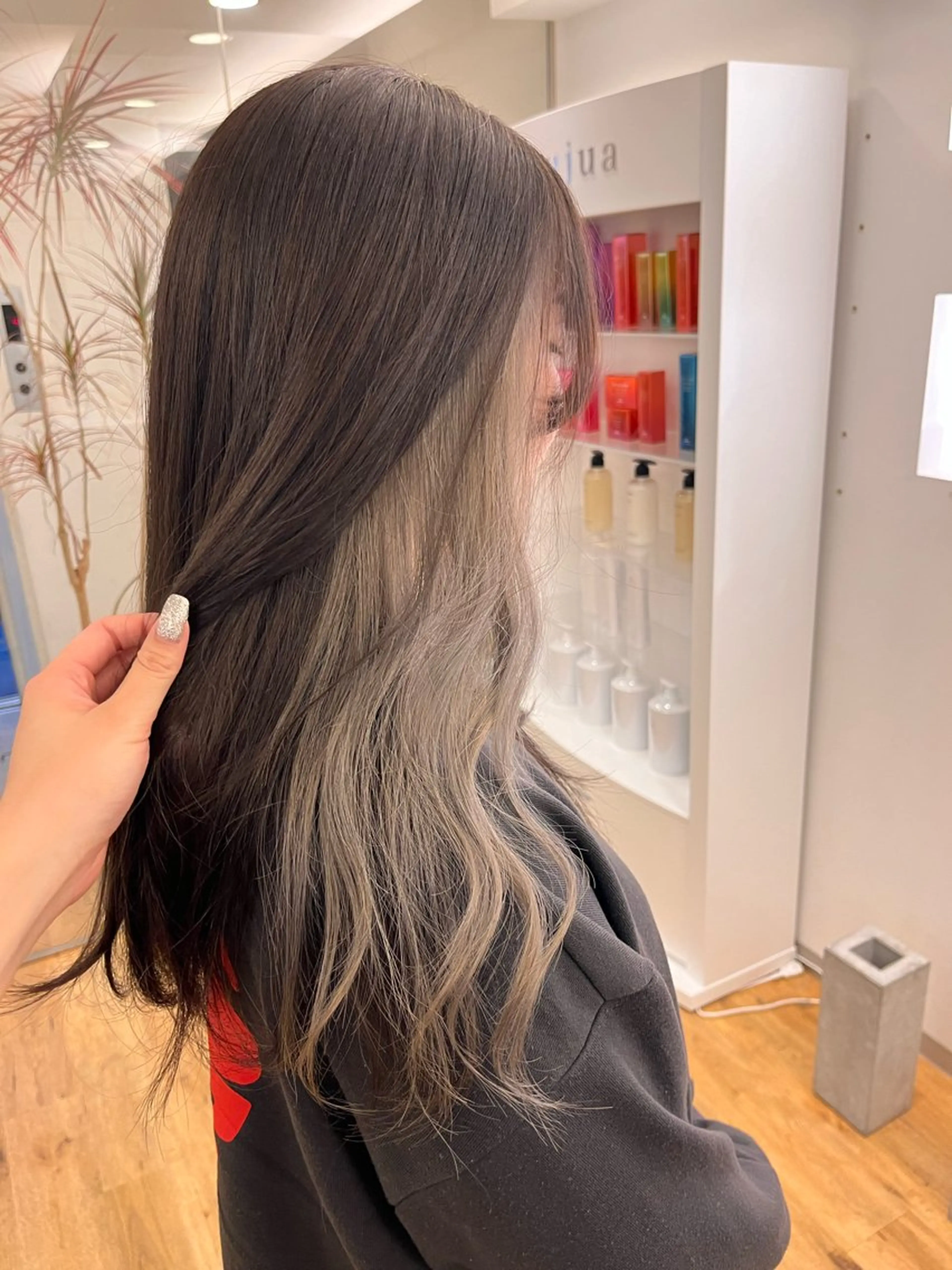 ロング カラー un.le.pont ルカ  🎨のヘアスタイル