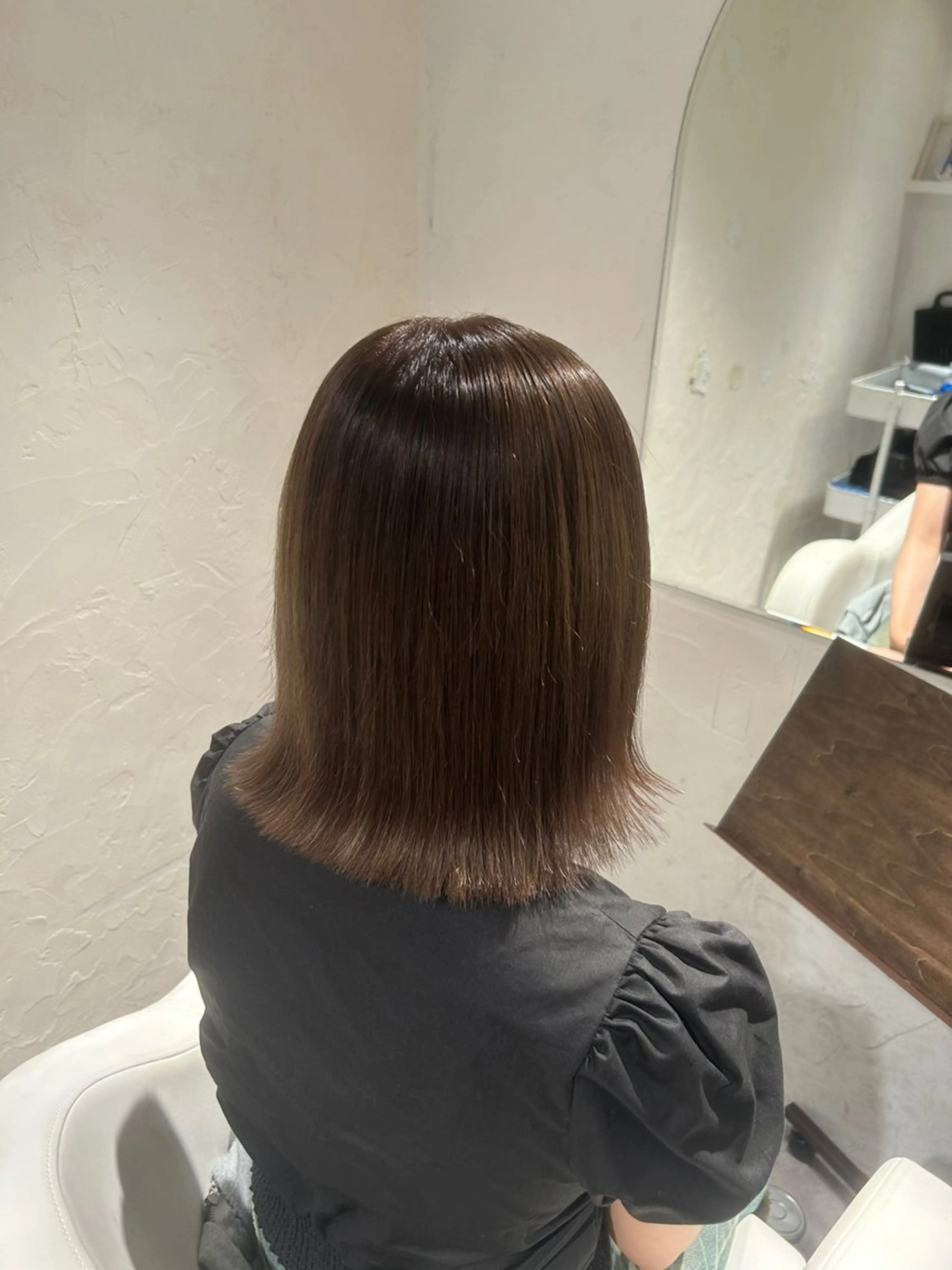 ミディアム カラー ブリーチ ケアブリーチ 透明感カラー ダブルカラー グレージュ rococo./ 清穏🌈💗🦋のマツエク・マツパデザイン