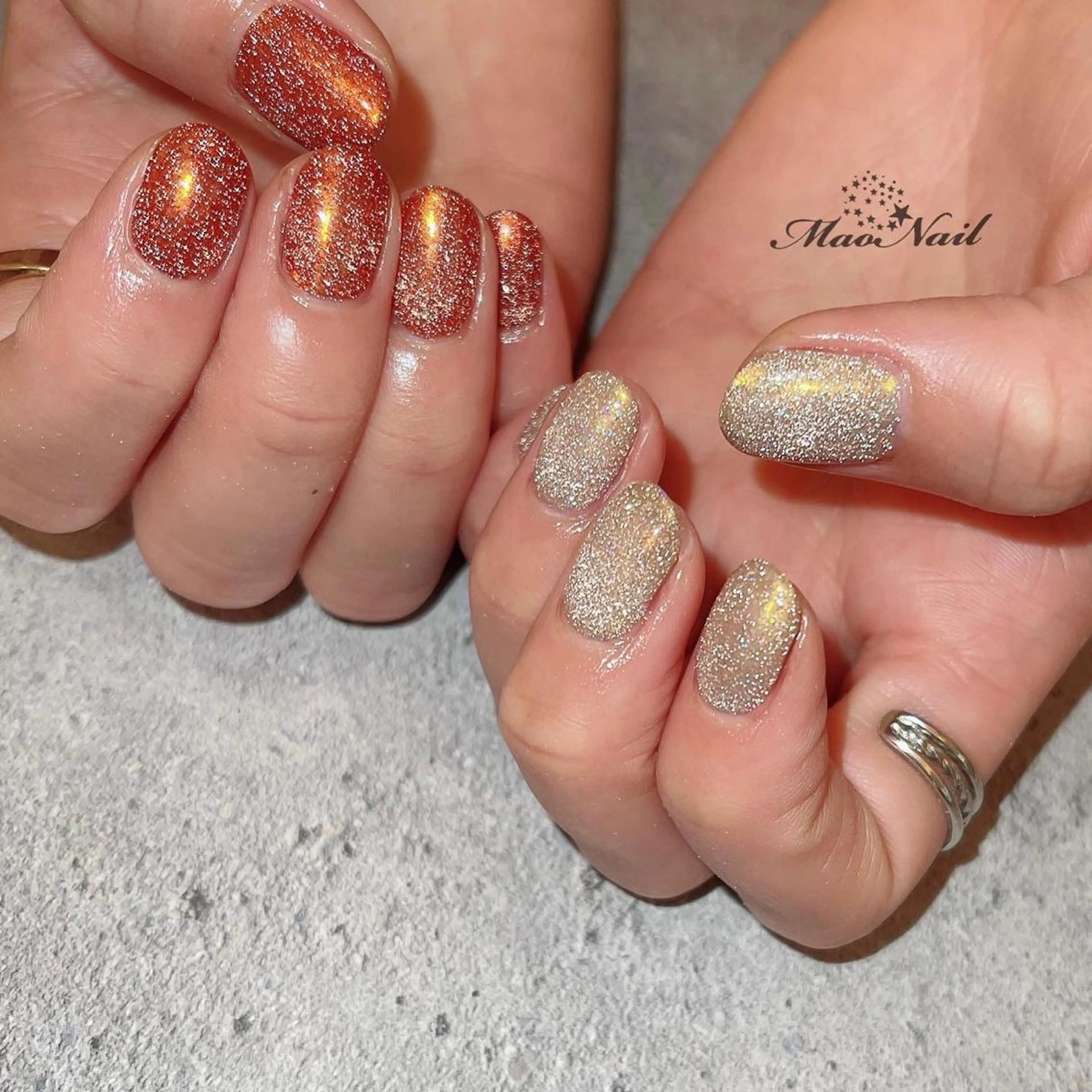 シンプルネイルの写真