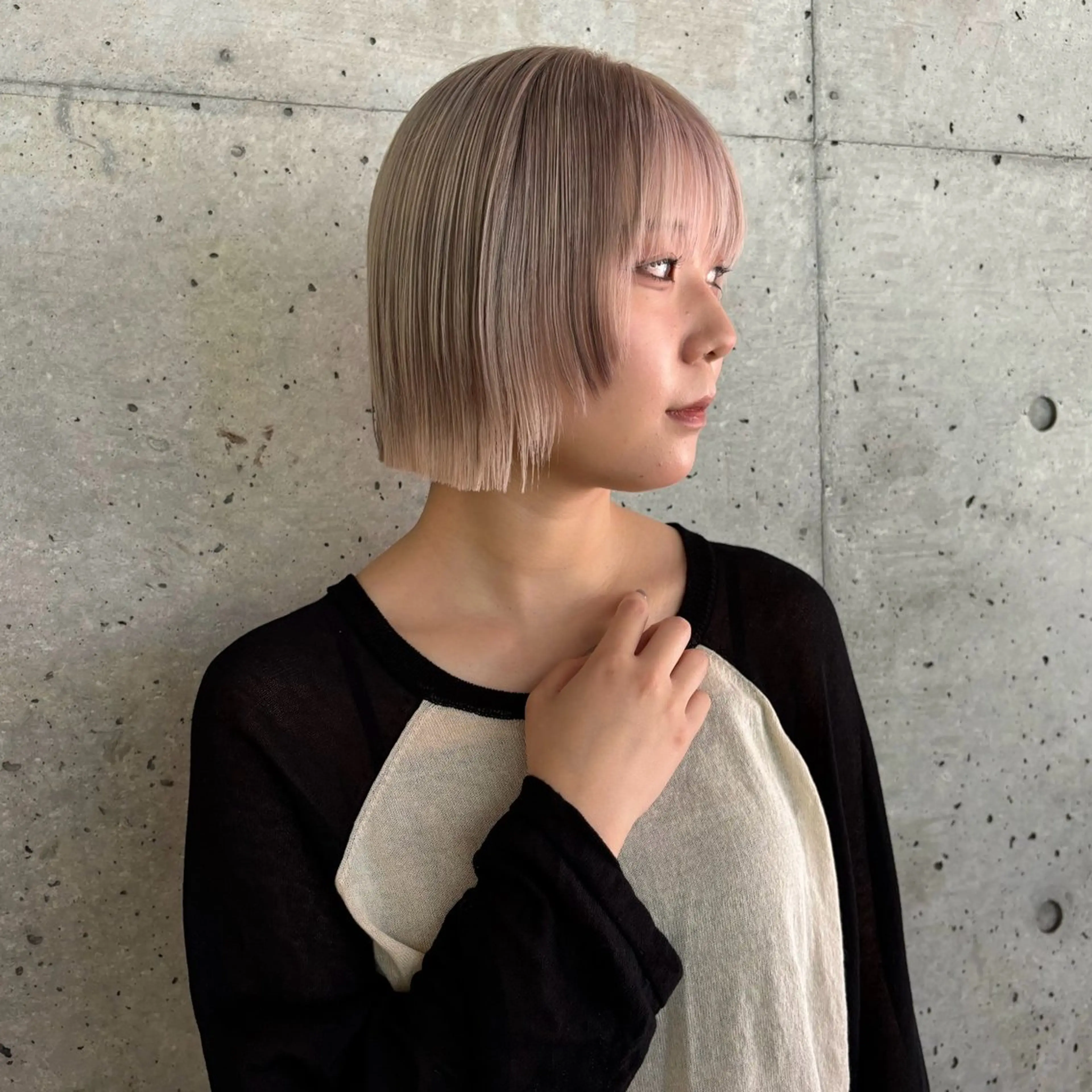 ショート 重里 瑠花のヘアスタイル
