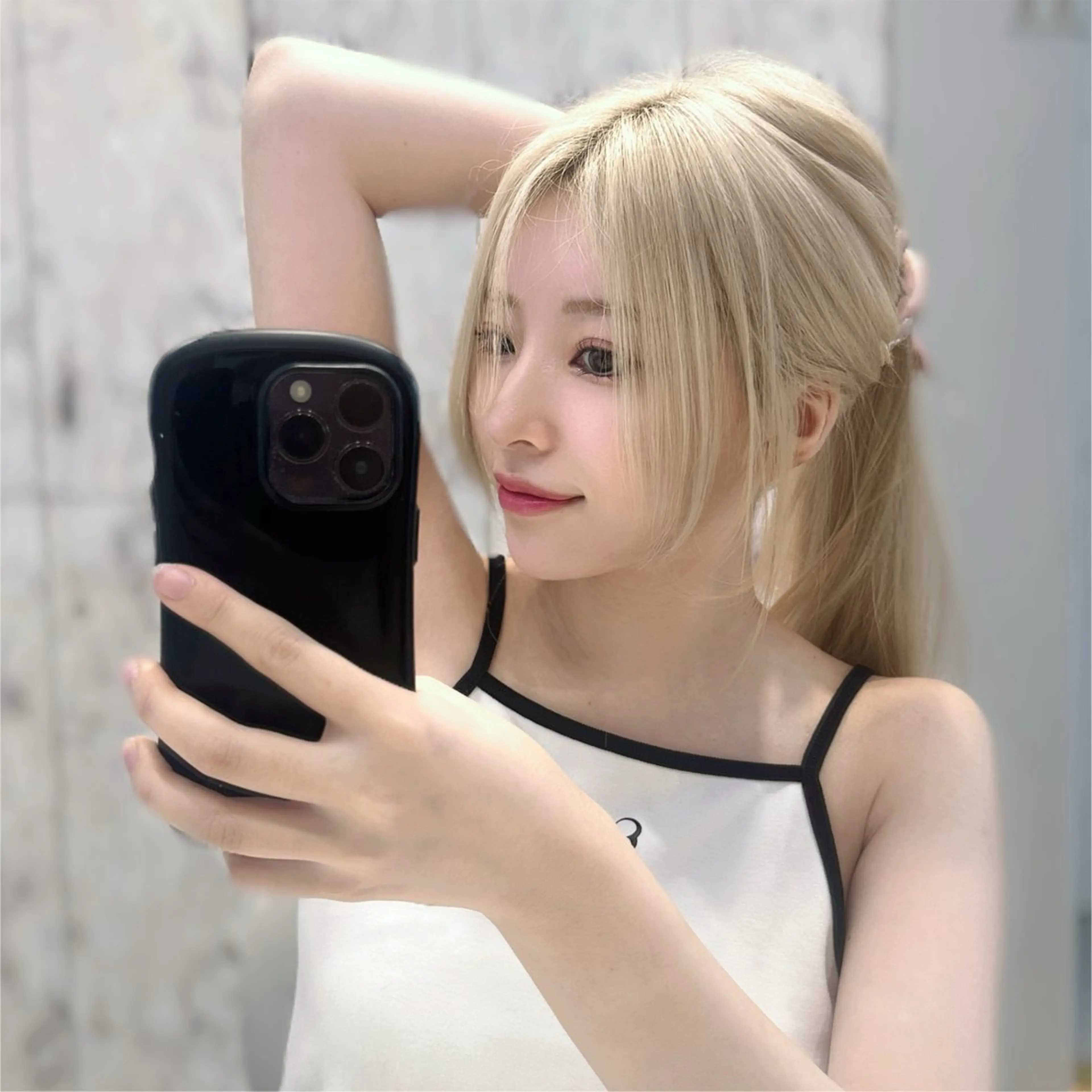 セミロング カラー カット ヘアカラー トリートメント 新宿/韓国風レイヤー 髪質改善/渋谷直樹のヘアスタイル