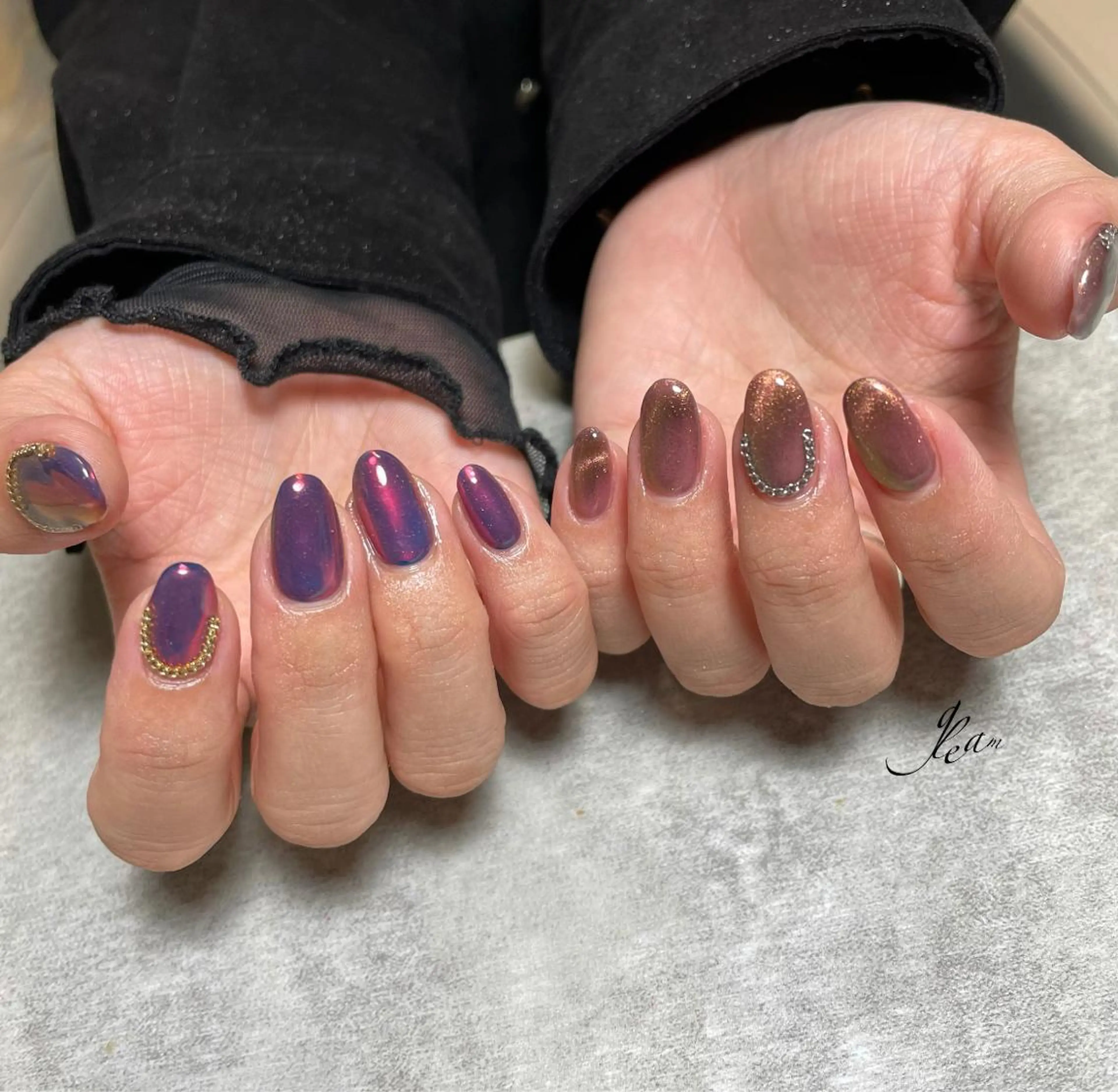 ネイル ハンドネイル gleam所属・gleam✴︎ sayakaのネイルデザイン