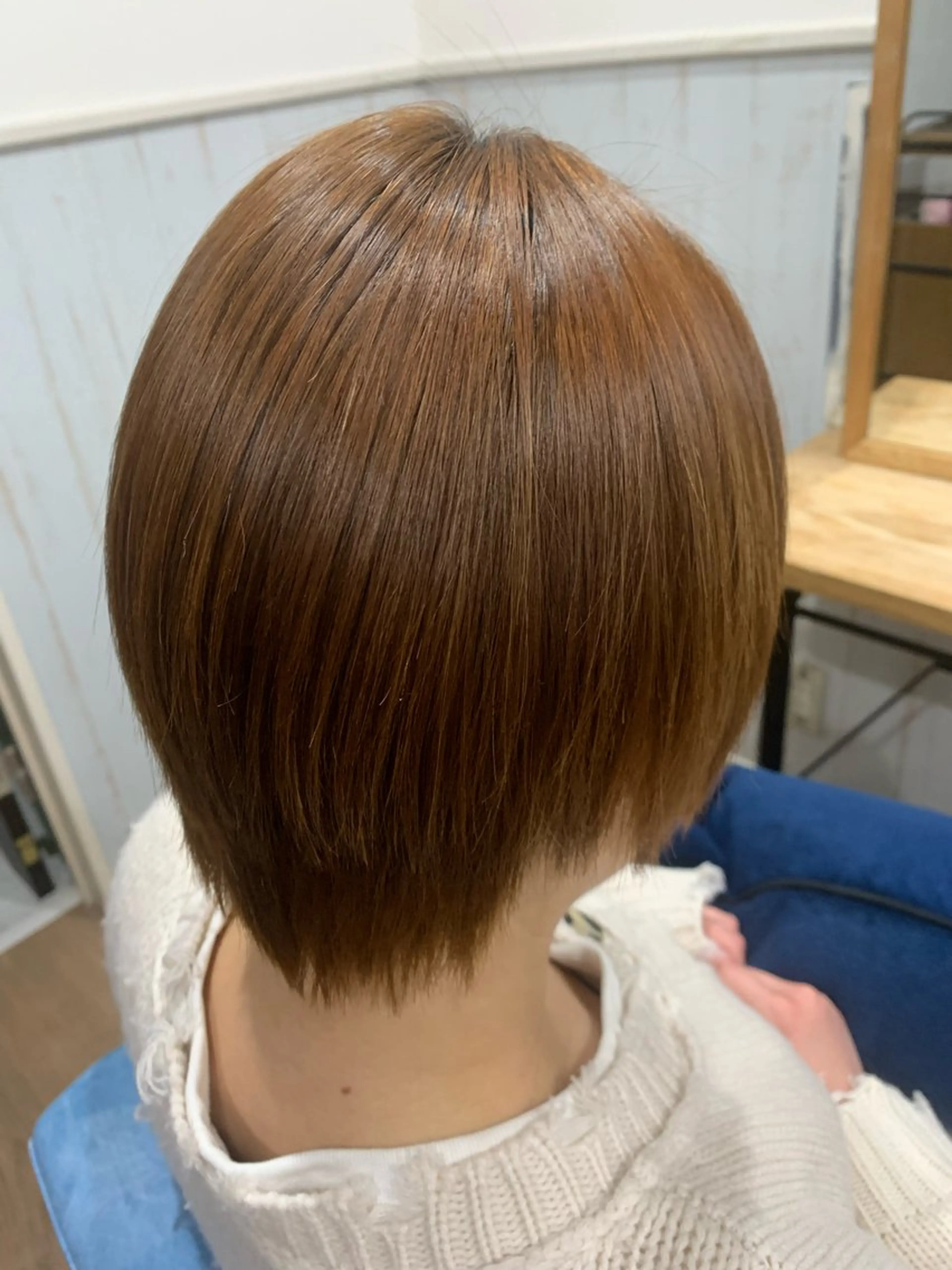 髪質改善プレミアムストレートの写真