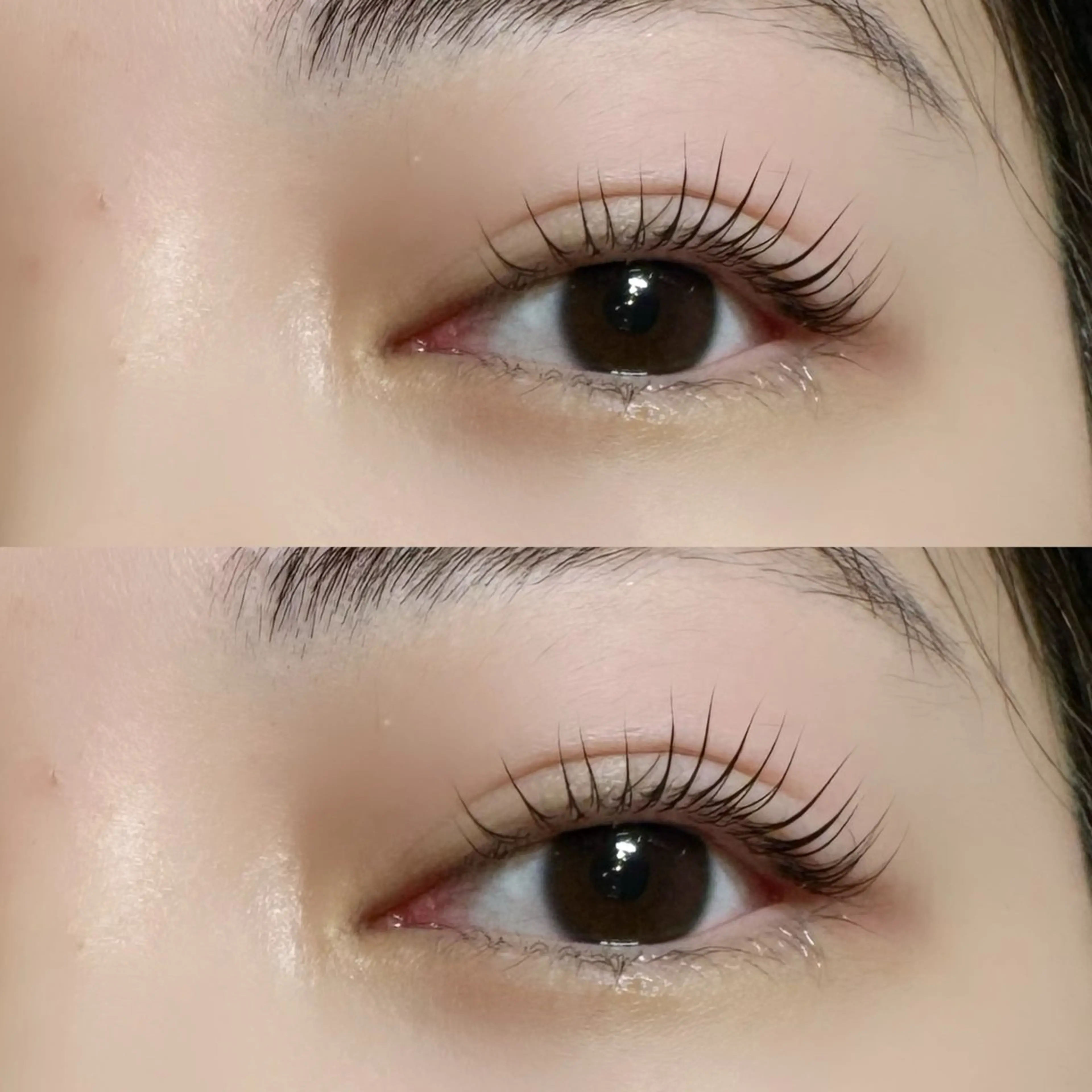 マツエク・マツパ パリジェンヌラッシュリフト まつげパーマ 一重×まつ毛パーマ nya-meluxe 杵渕彩希のマツエク・マツパデザイン