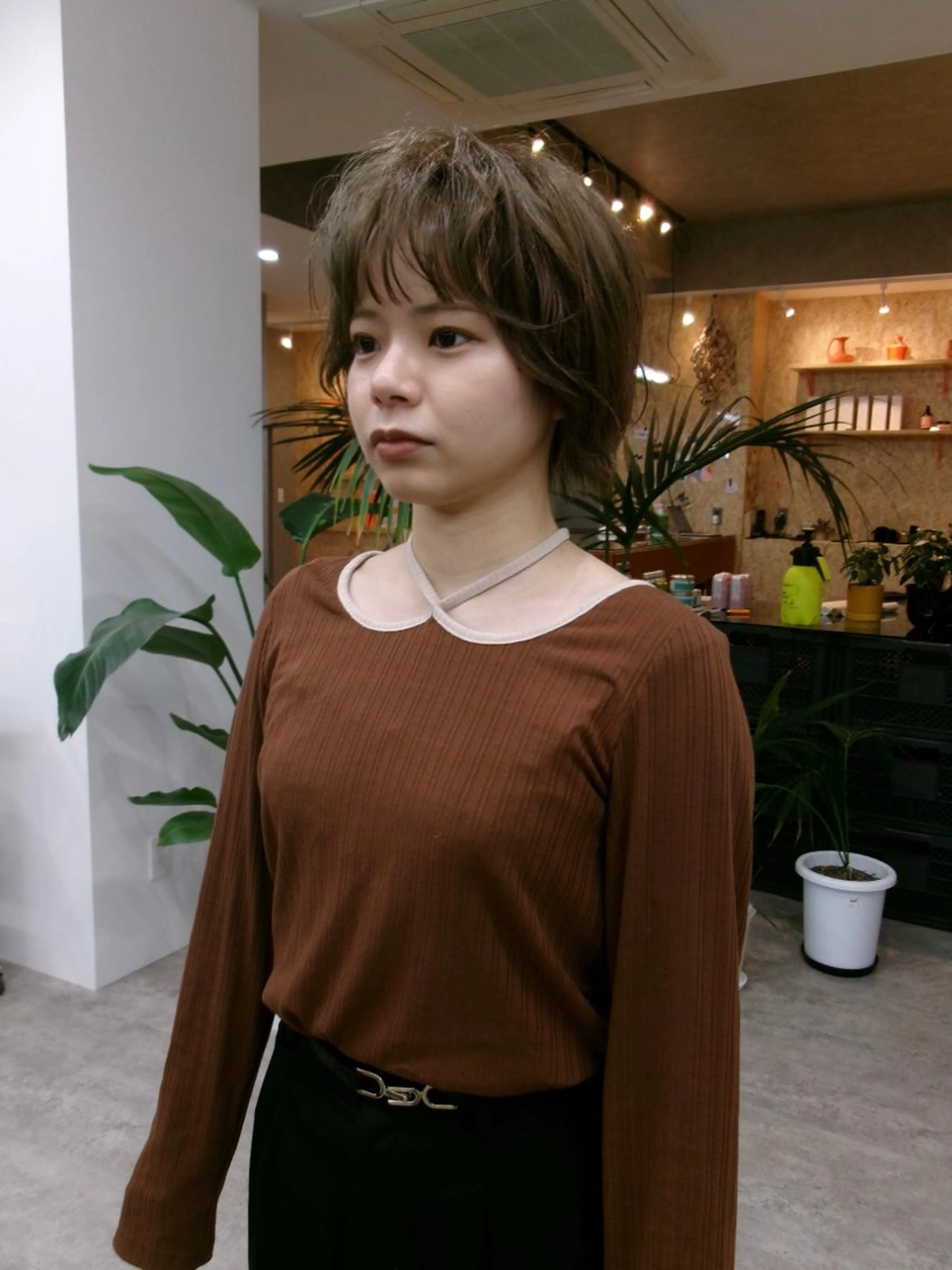 ショート aika/パーマ/ ショート/伏見のヘアスタイル