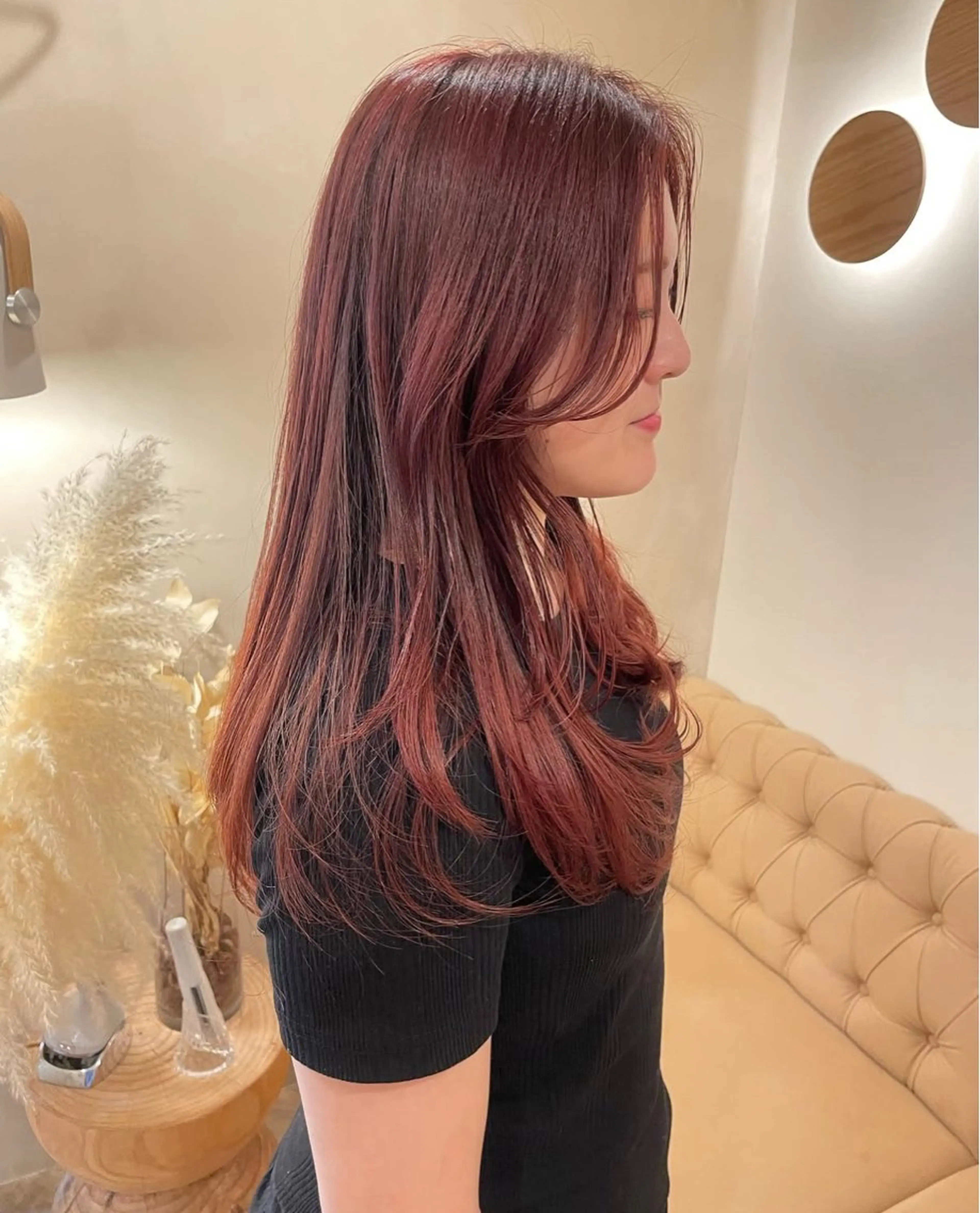 カラー Bond Story りき カラーモデルのヘアスタイル