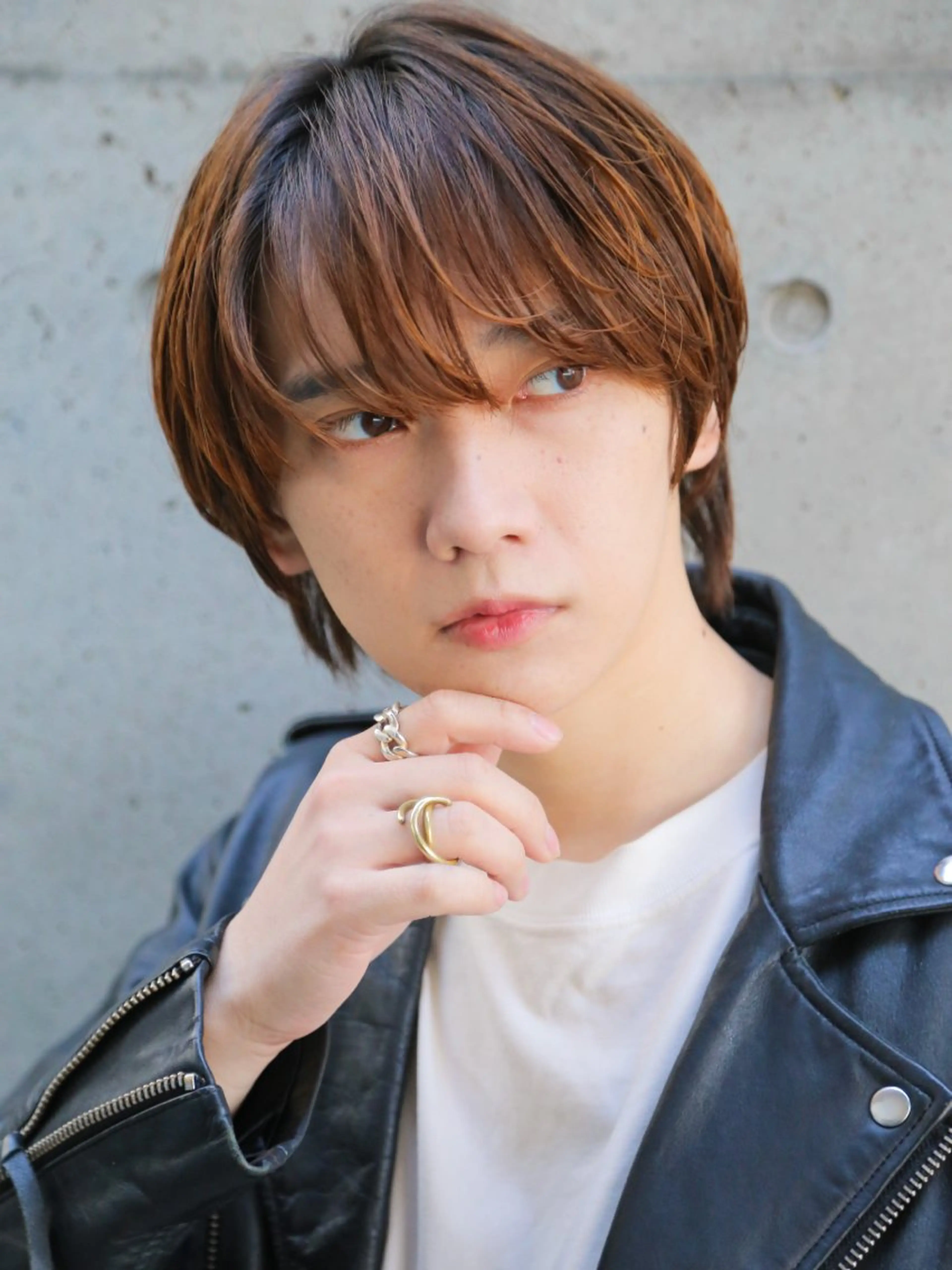 ミディアム メンズ メンズパーマ メンズ特化ryoのヘアスタイル