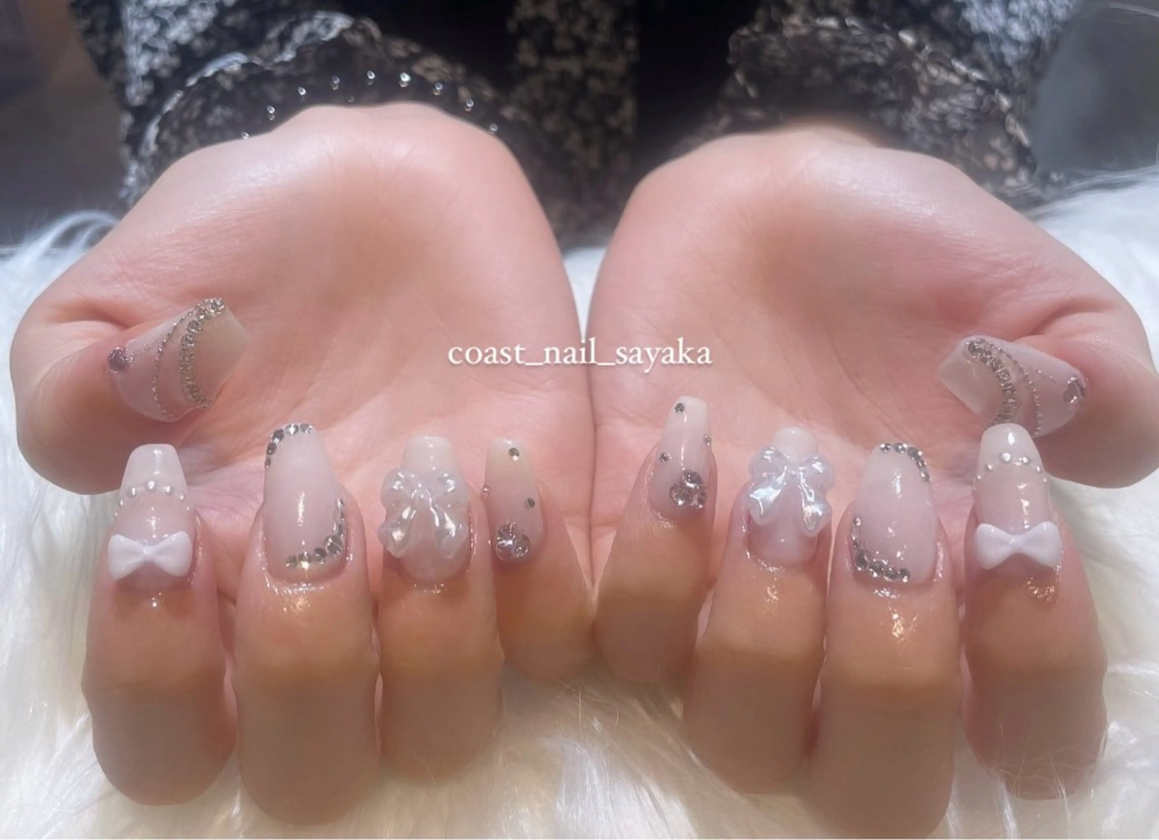 ネイル HOSHI ⭐️辻堂 /藤沢ガーリーネイルのネイルデザイン