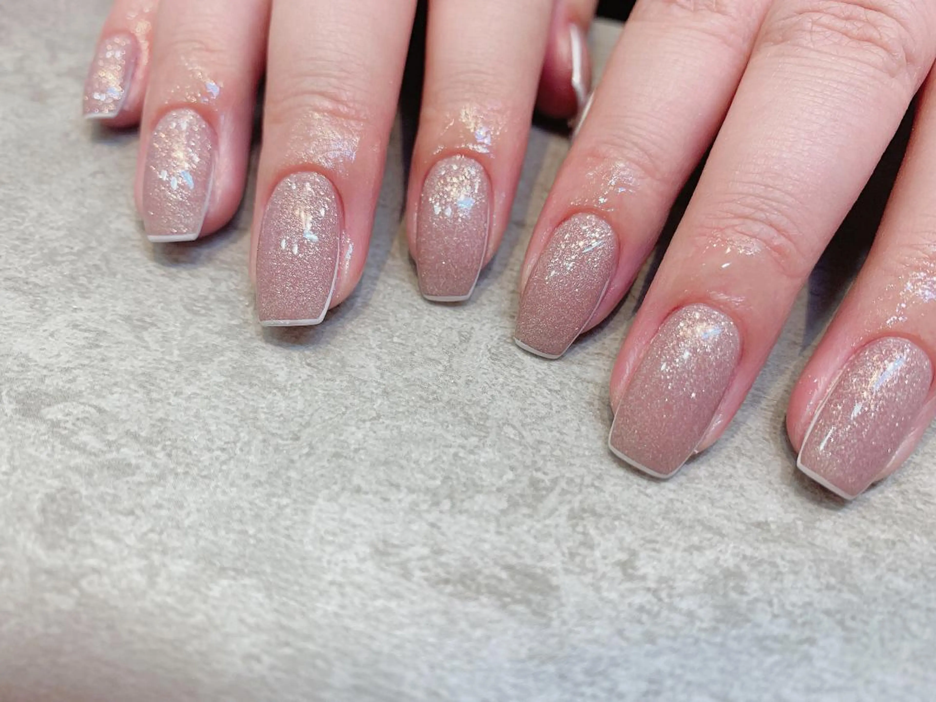 カラー パーマ ヘアアレンジ キッズ ネイル マツエク・マツパ feey ⁑erinaのネイルデザイン