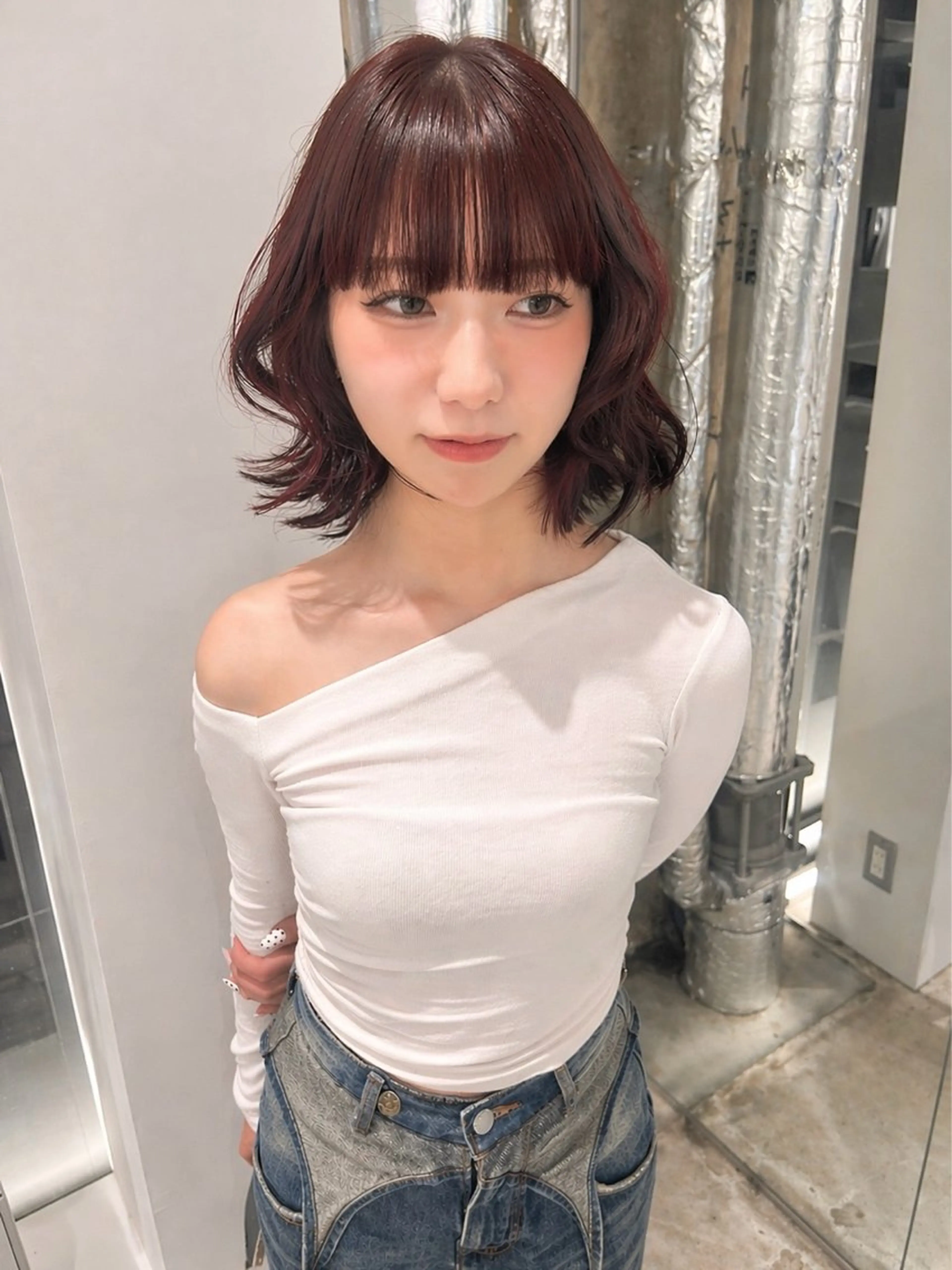 カラー カット ヘアカラー nanase / レイヤーカットのヘアスタイル