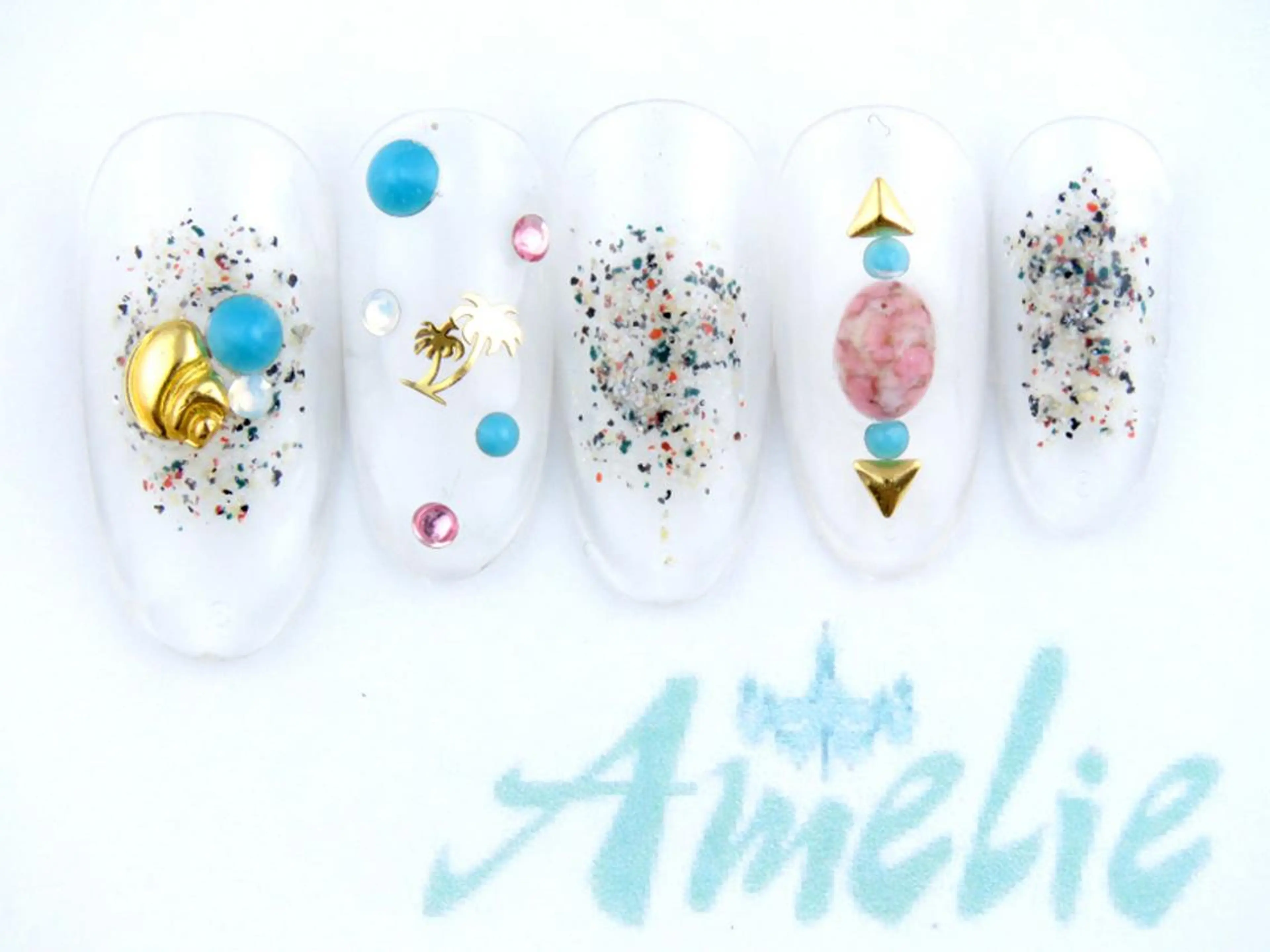 ネイル クリアネイル yo koのネイルデザイン