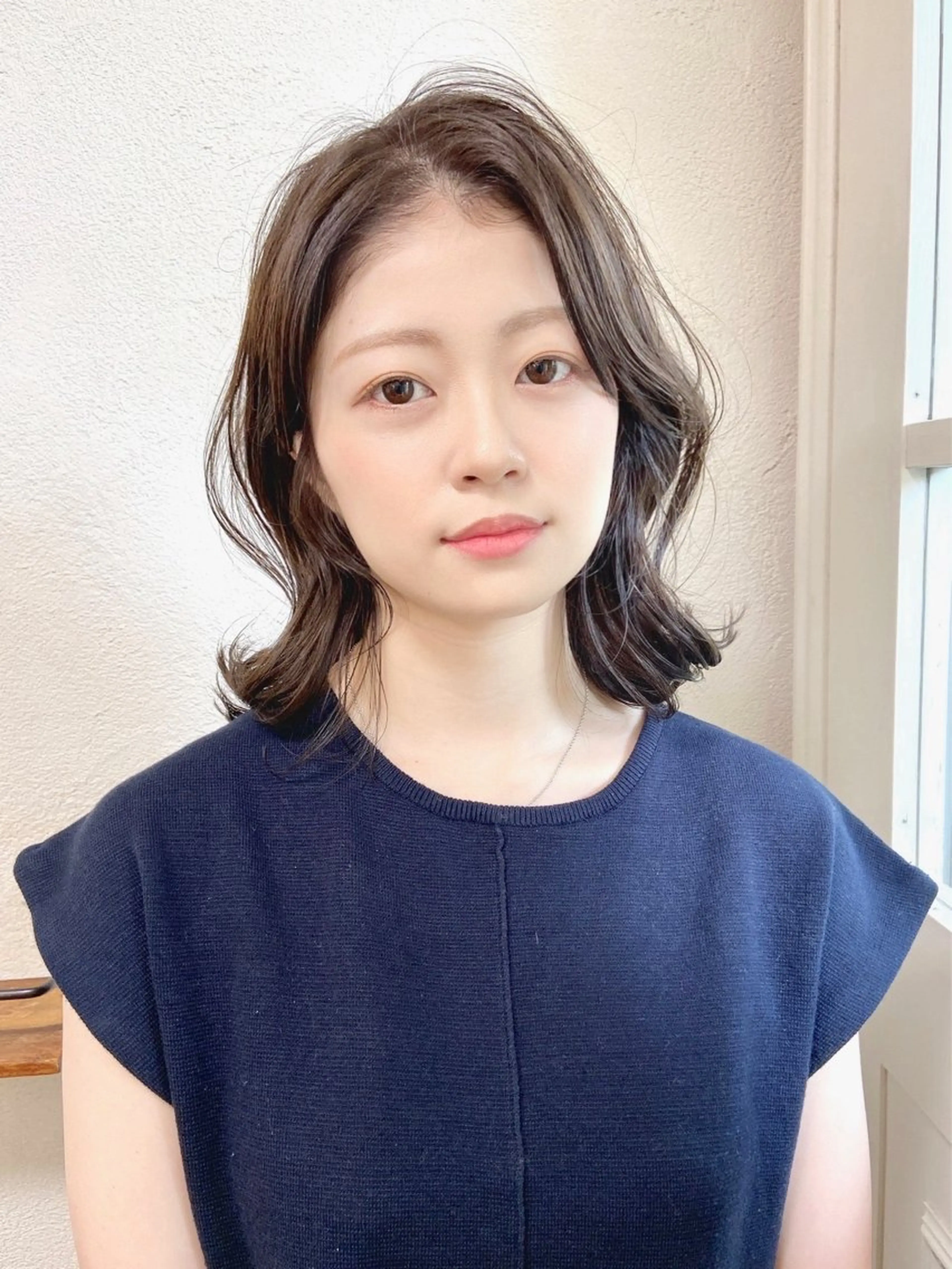 ミディアム カラー カット ヘアカラー トリートメント 🦋透明感カラー🦋 なつやのヘアスタイル