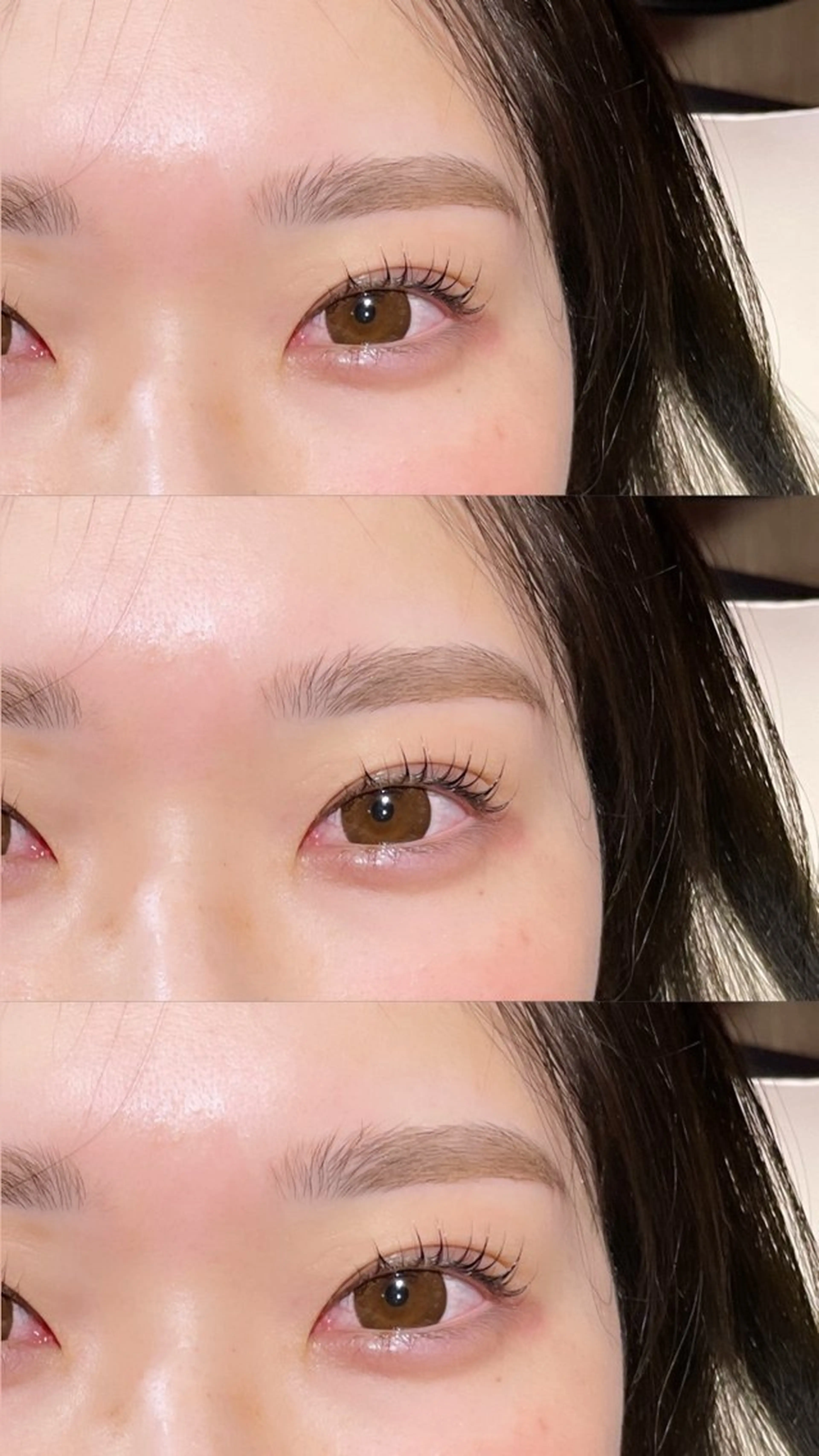 マツエク・マツパ マツパ 🖤sumire🖤 メンズアイブロウのヘアスタイル