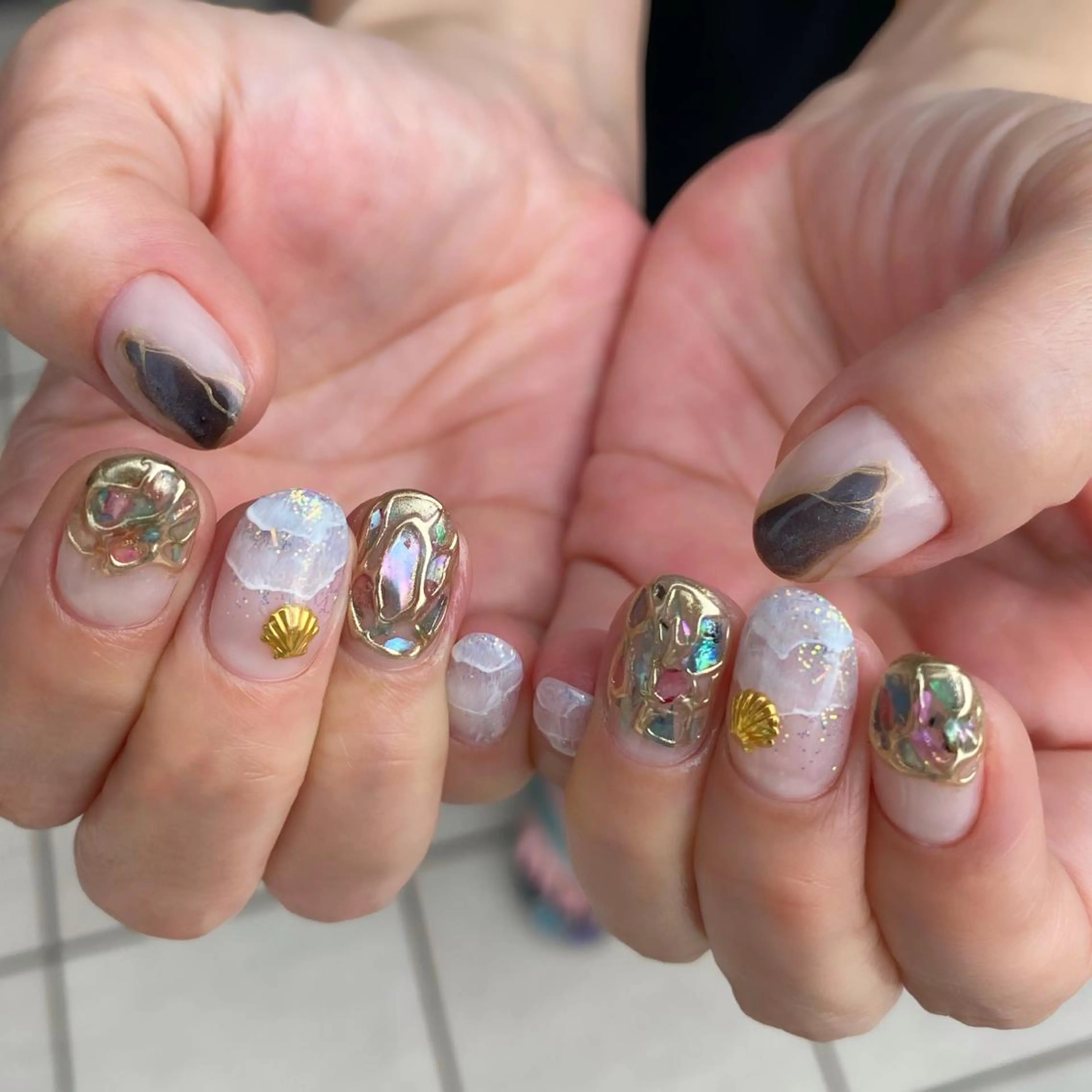 ネイル ハンドネイル ハンドケア u sのネイルデザイン