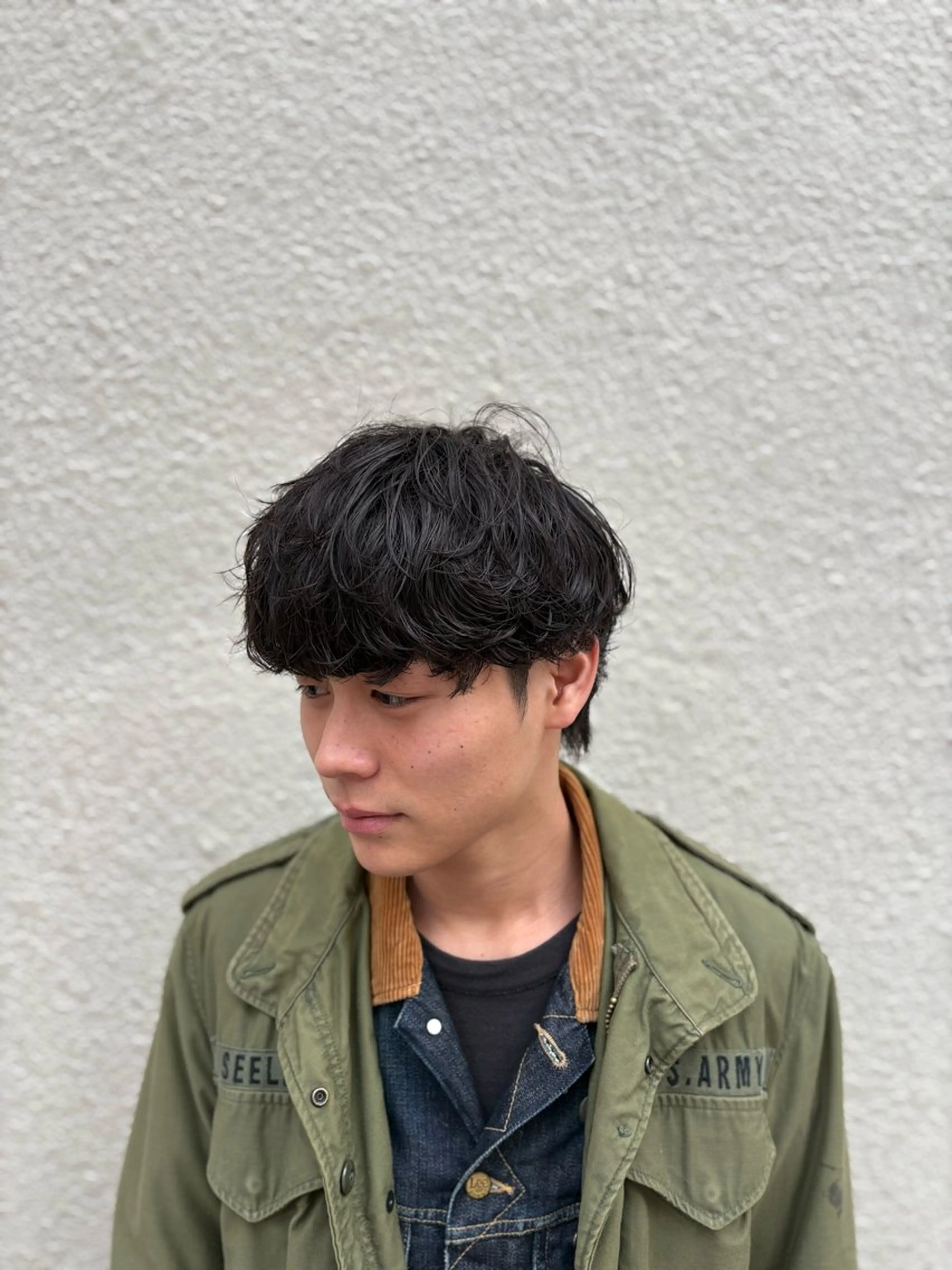 メンズカット ニュアンス、ルーズパーマ 『新規新規限定』の写真