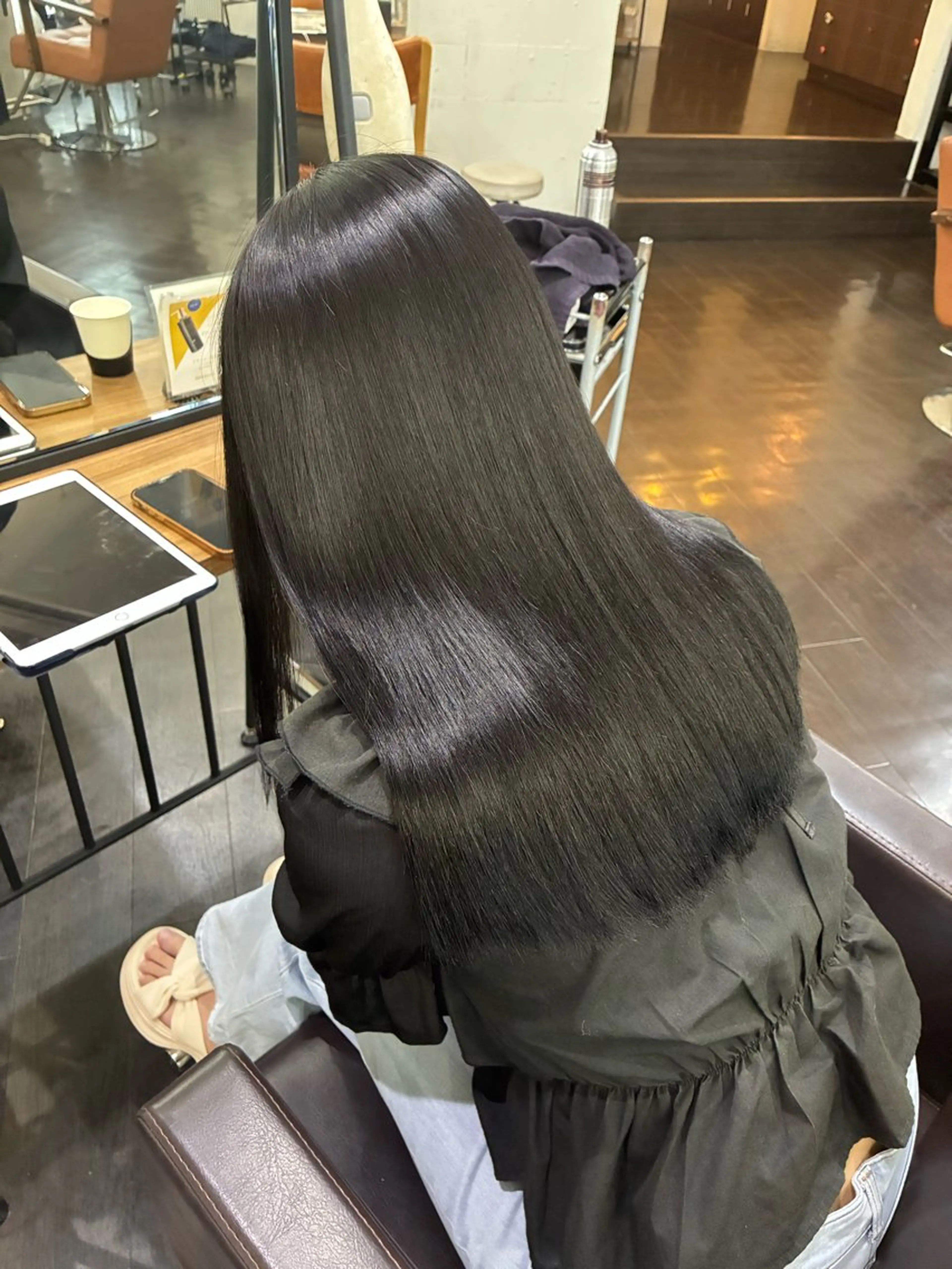 <💠《最先端》予防美容＆艶髪育成 Lv.MAX💠>カット＋髪質改善inカラー＋TOKIO髪質改善ＴＲ＆電流ヘッドスパの写真