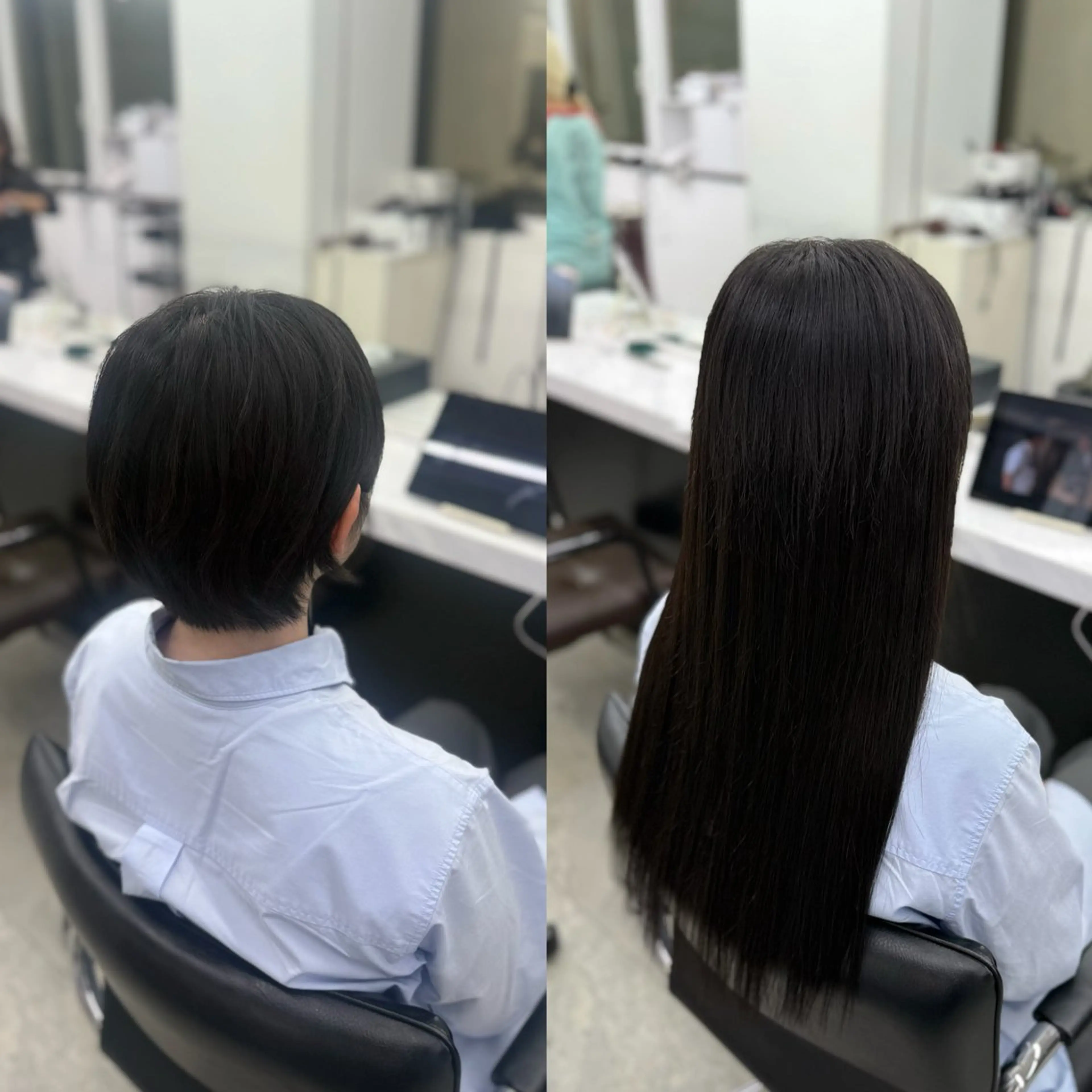 ロング エクステ MOMOKA🍑プル エクステ・ハイトーンのヘアスタイル