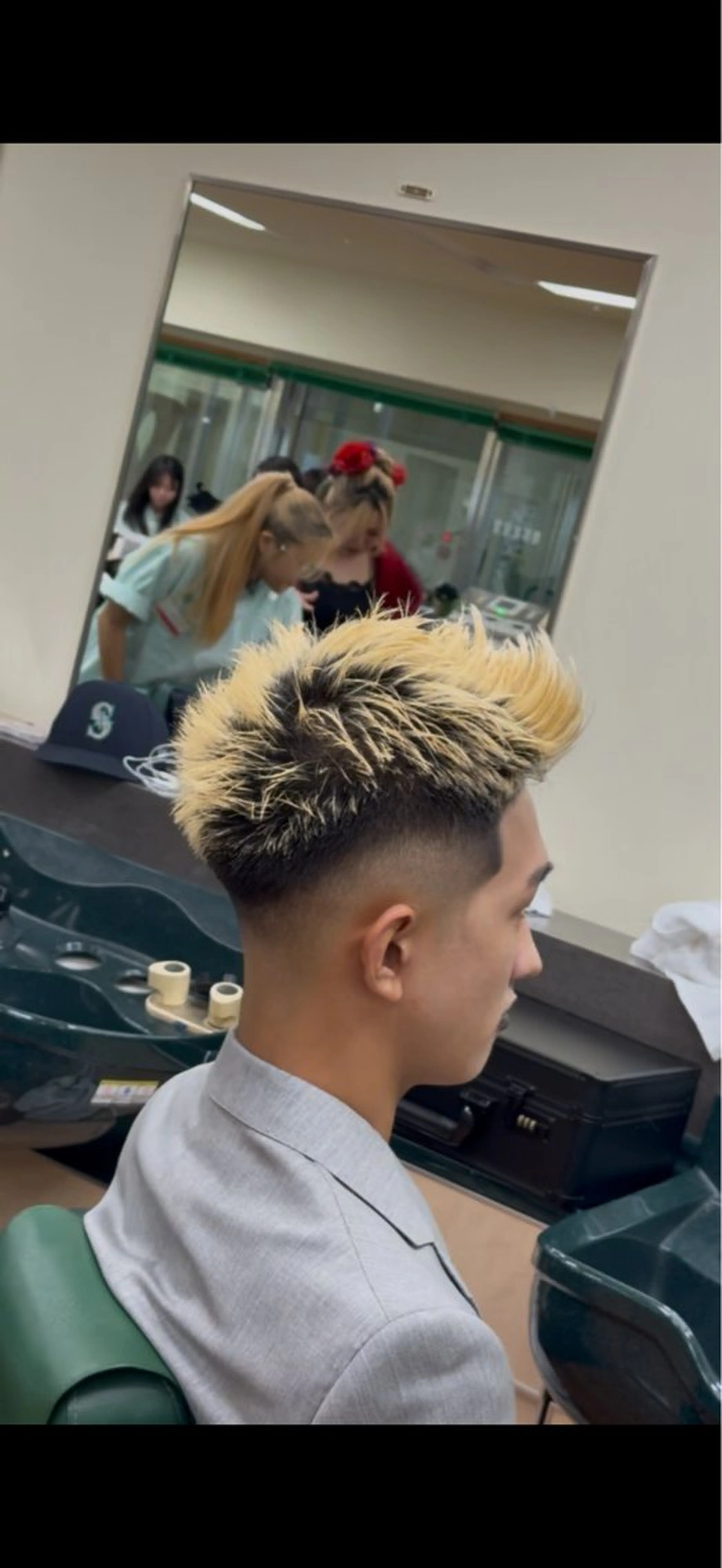 メンズ フェードカット 浅倉 迅佑のヘアスタイル